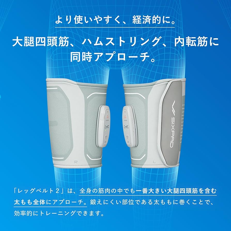 Amazon.co.jp: ◇新モデル◇シックスパッド レッグベルト2