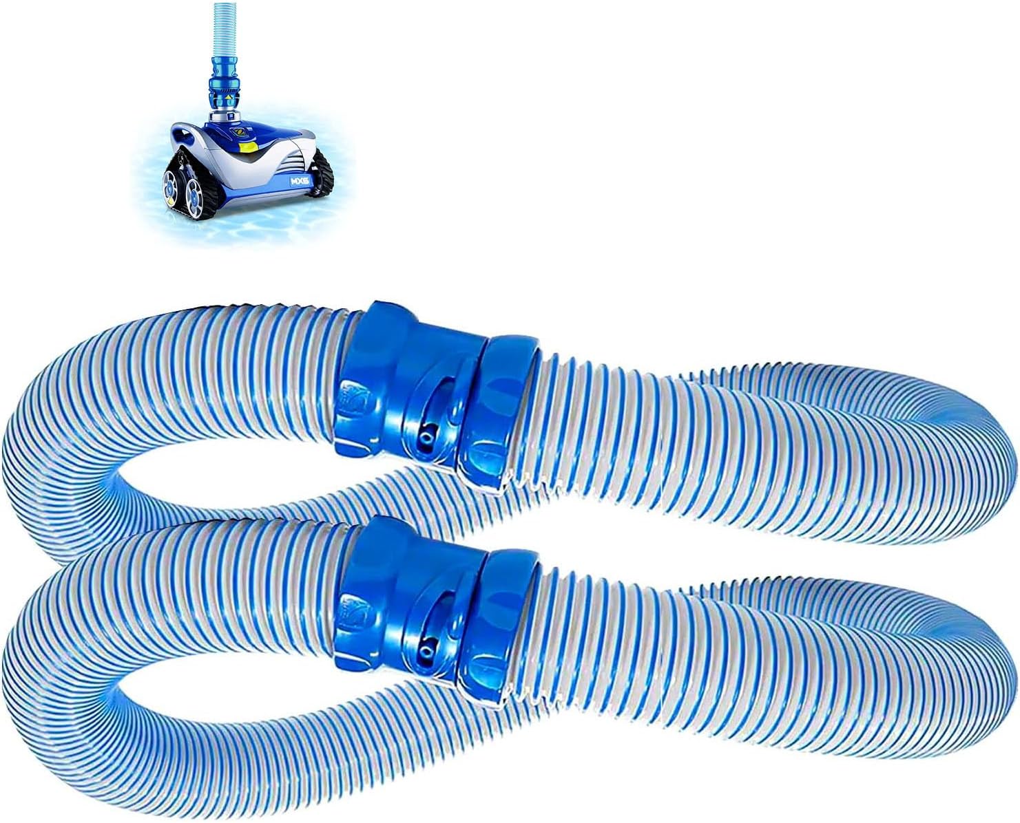 2 Packs Pool Cleaner Hose Replacement Kit for Zodiac Mx6