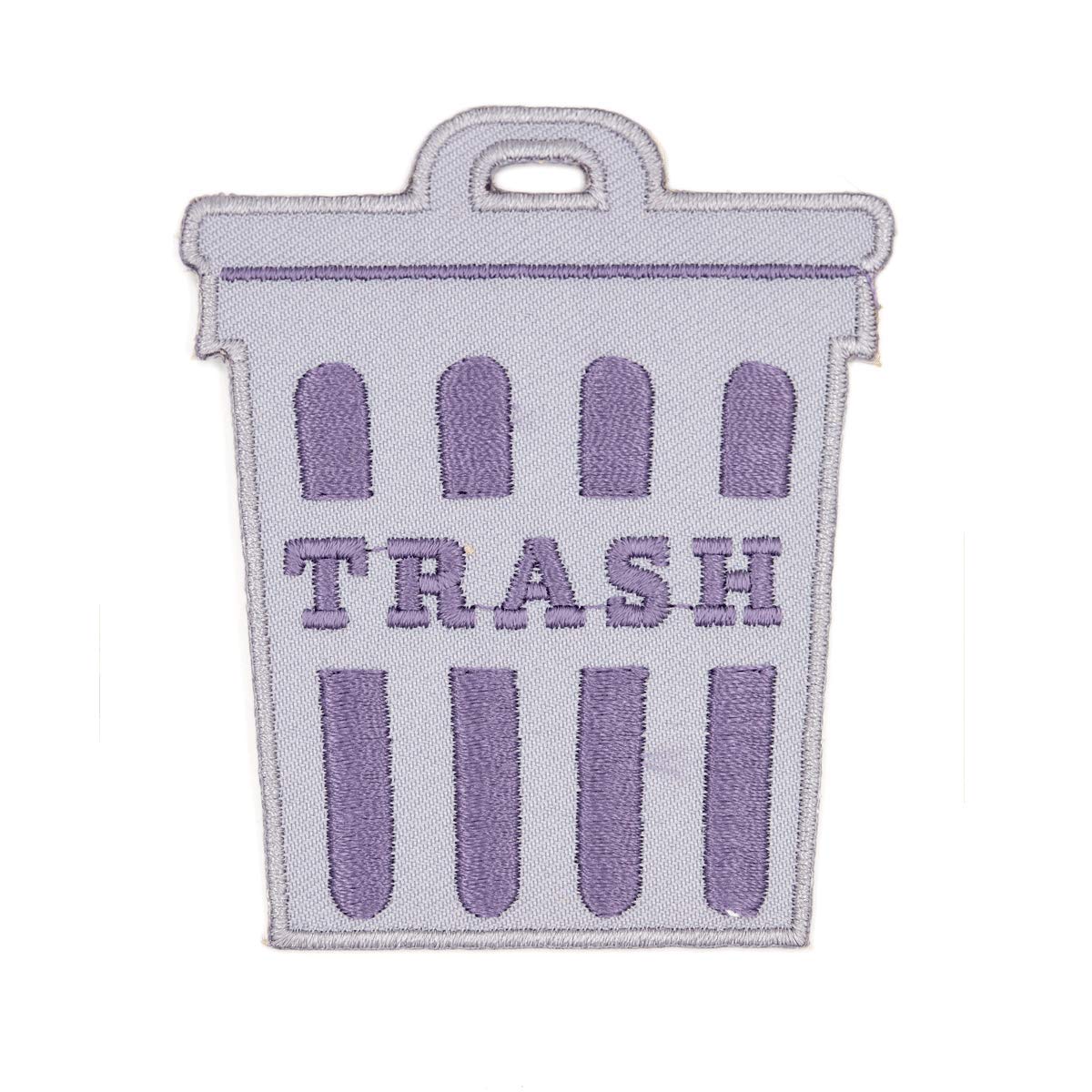 These Are ThingsThese Are Things Trash Can Embroidered Iron On or Sew On Patch
