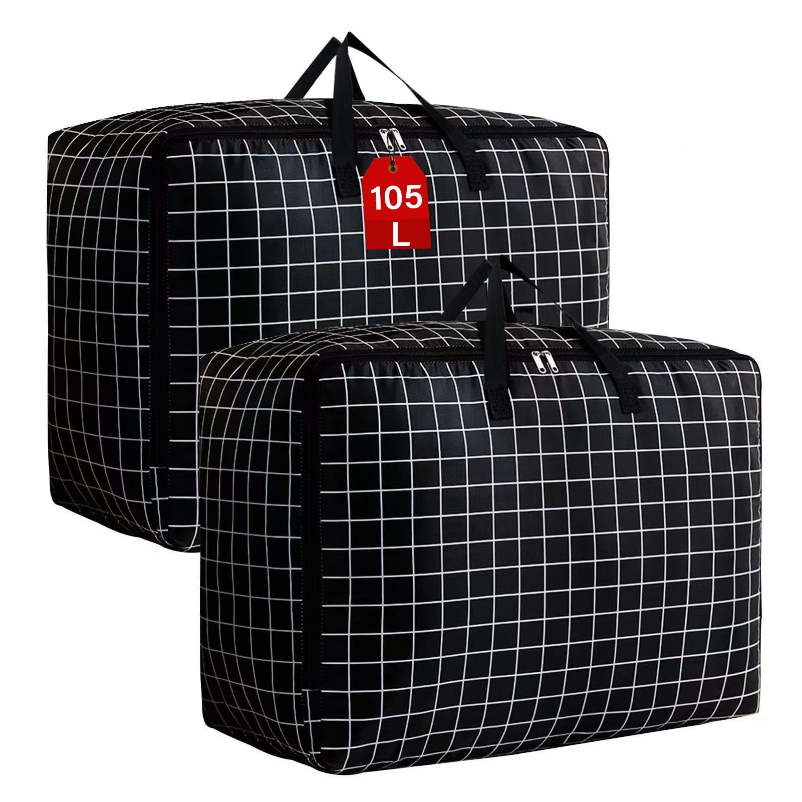 Borse Stoccaggio SEPSCO 105L Sottoletto - 2 Sacchi Impermeabili, Per Vestiti, Coperte, Trasloco