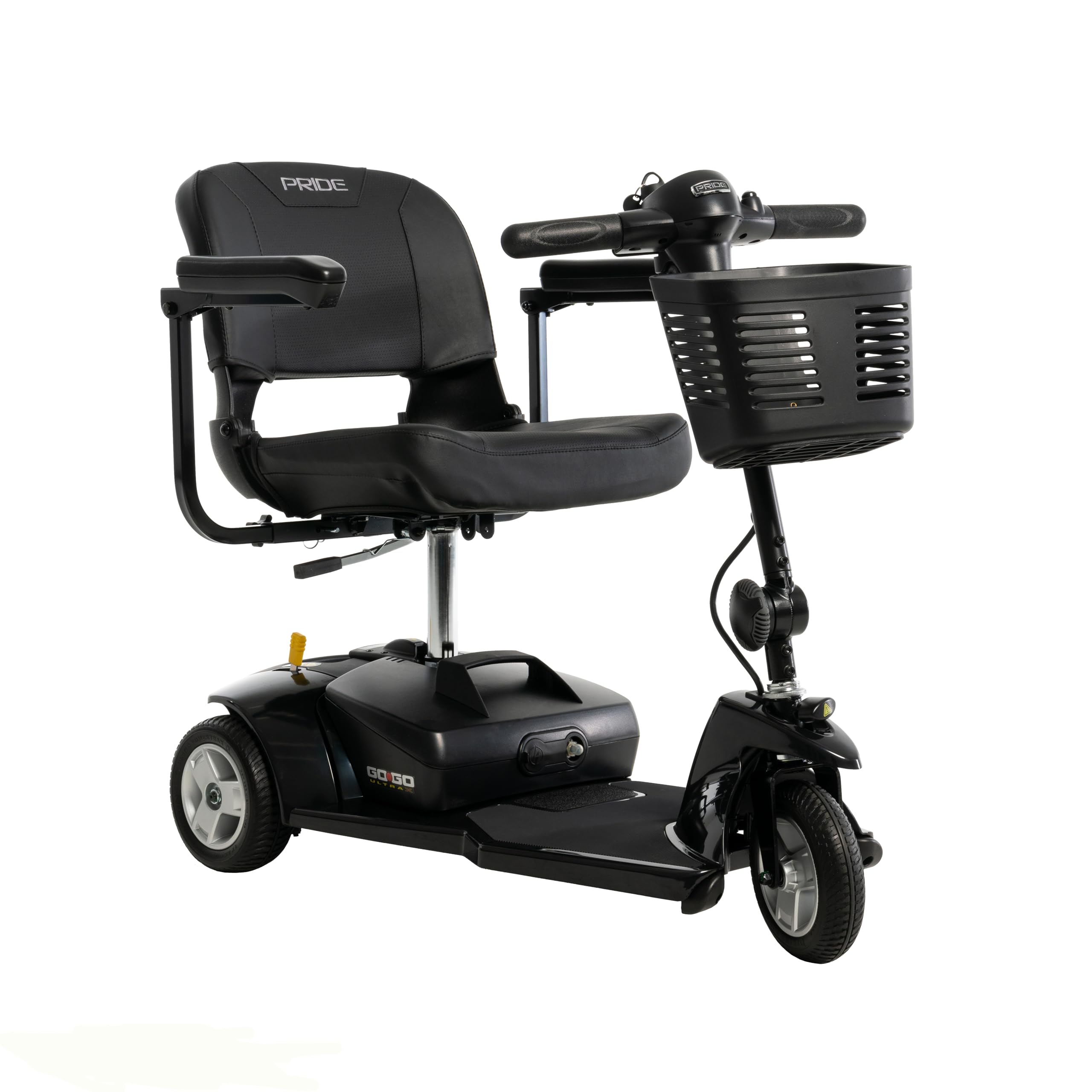 Go-Go Ultra X 3-Wheel Mobility Scooter for Adults l Lightweight Travel-Friendly l 36.5” Turning Radius l Max Speed 4.3 mph l 300 lb Capacity- S39