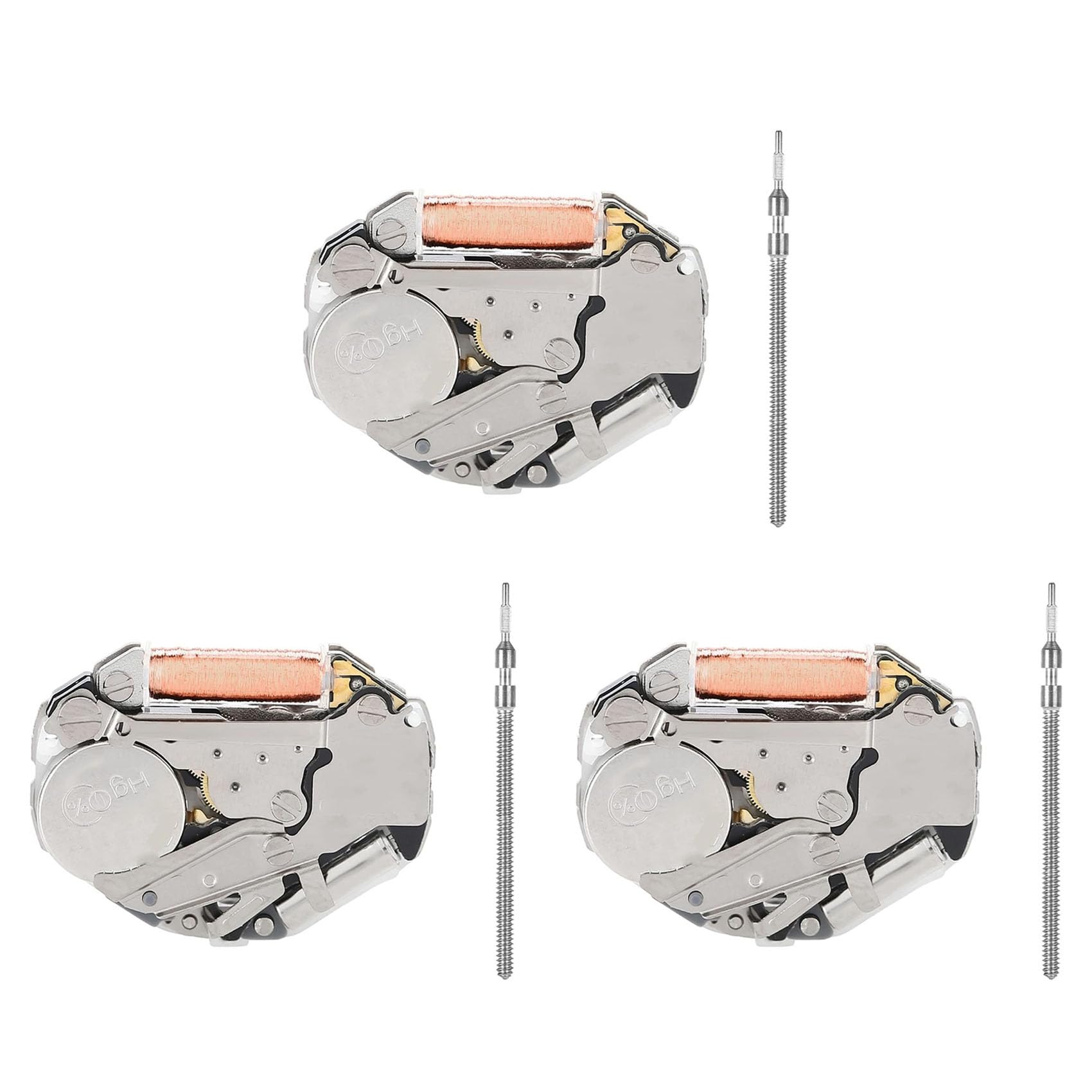 Vjsujehgy 3X Quartz Watch Movement, Quartz Movement Watch Repair Tool 2035 Watch Quartz Movement Quartz Watch Parts