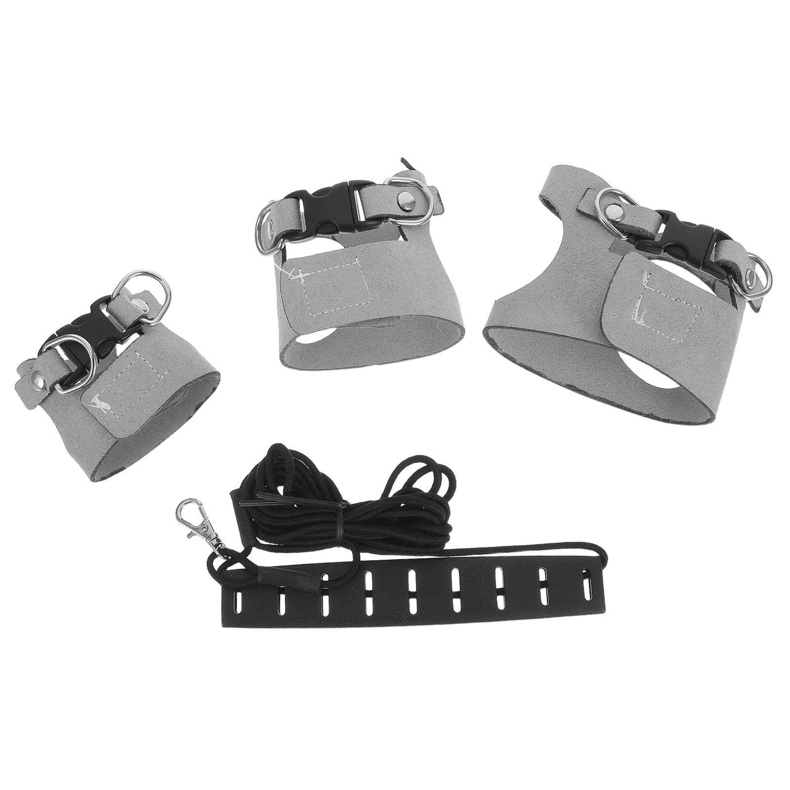 Chaleco para hurones con cuerda para pasear y arnés con hebilla de liberación rápida