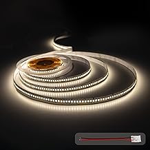 illuburg 24V Striscia LED 5m Bianco Neutro 4000K 240LEDs/m 22W/m 16500lm SMD 2835 Dimmerabile Strip Nastro LED Autoadesiva Illuminazione Decorativa