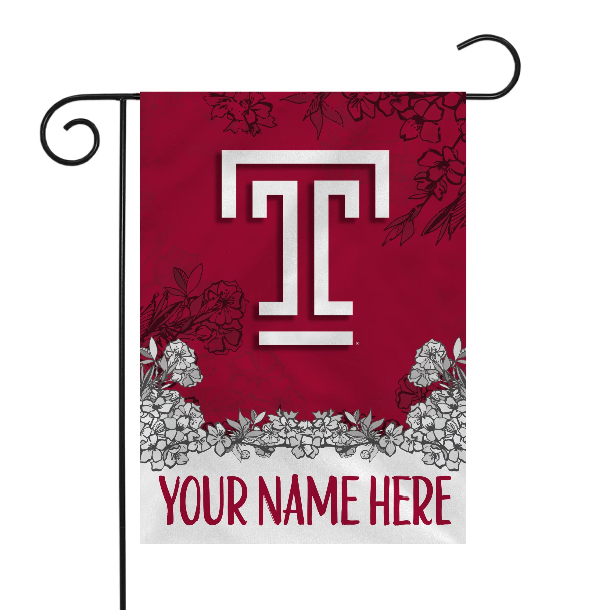 Rico Industries NCAA Standard/Primary Personalized Garden Flag