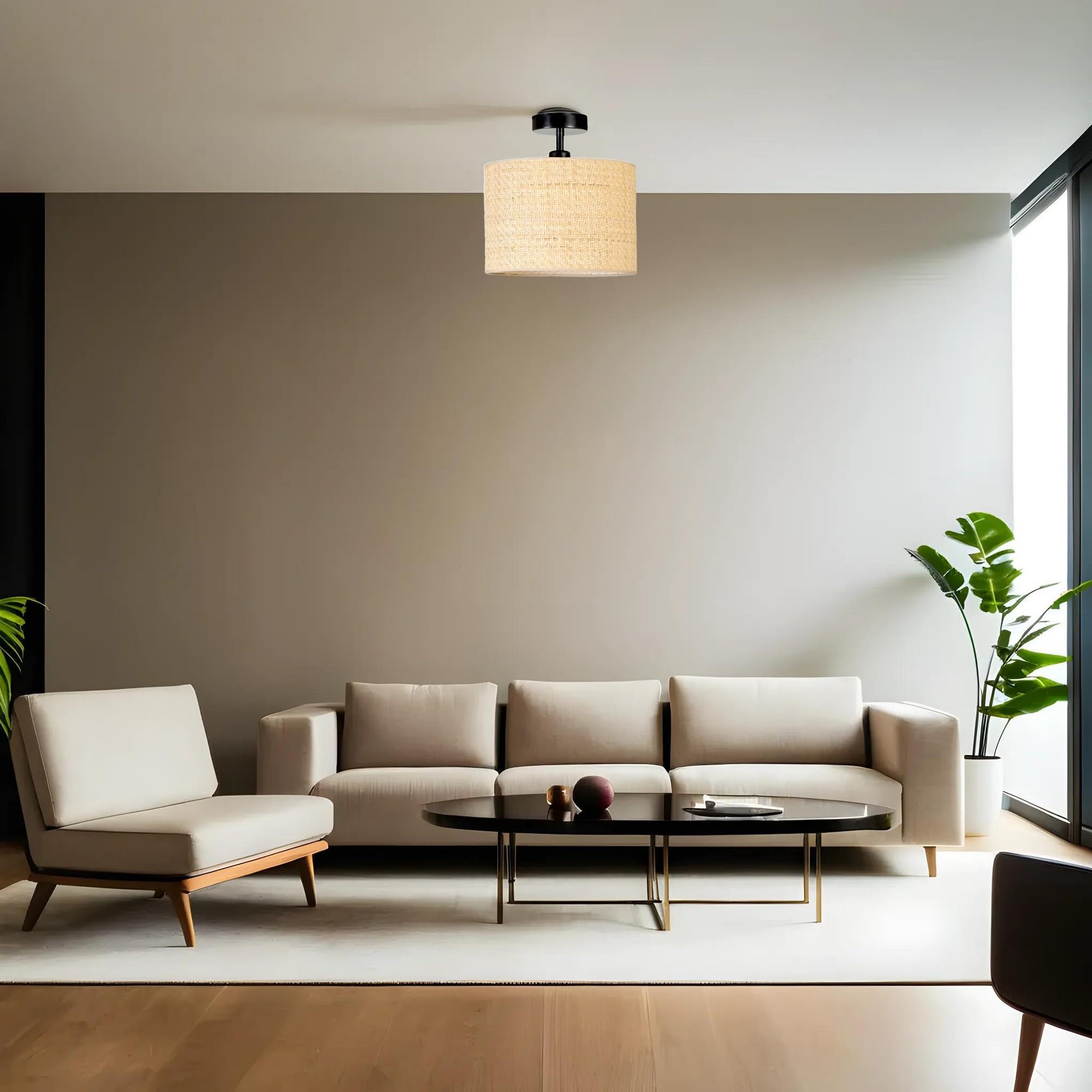 Chandelier de metal Opviq de 30 cm para eliminar la iluminación fría en salones modernos
