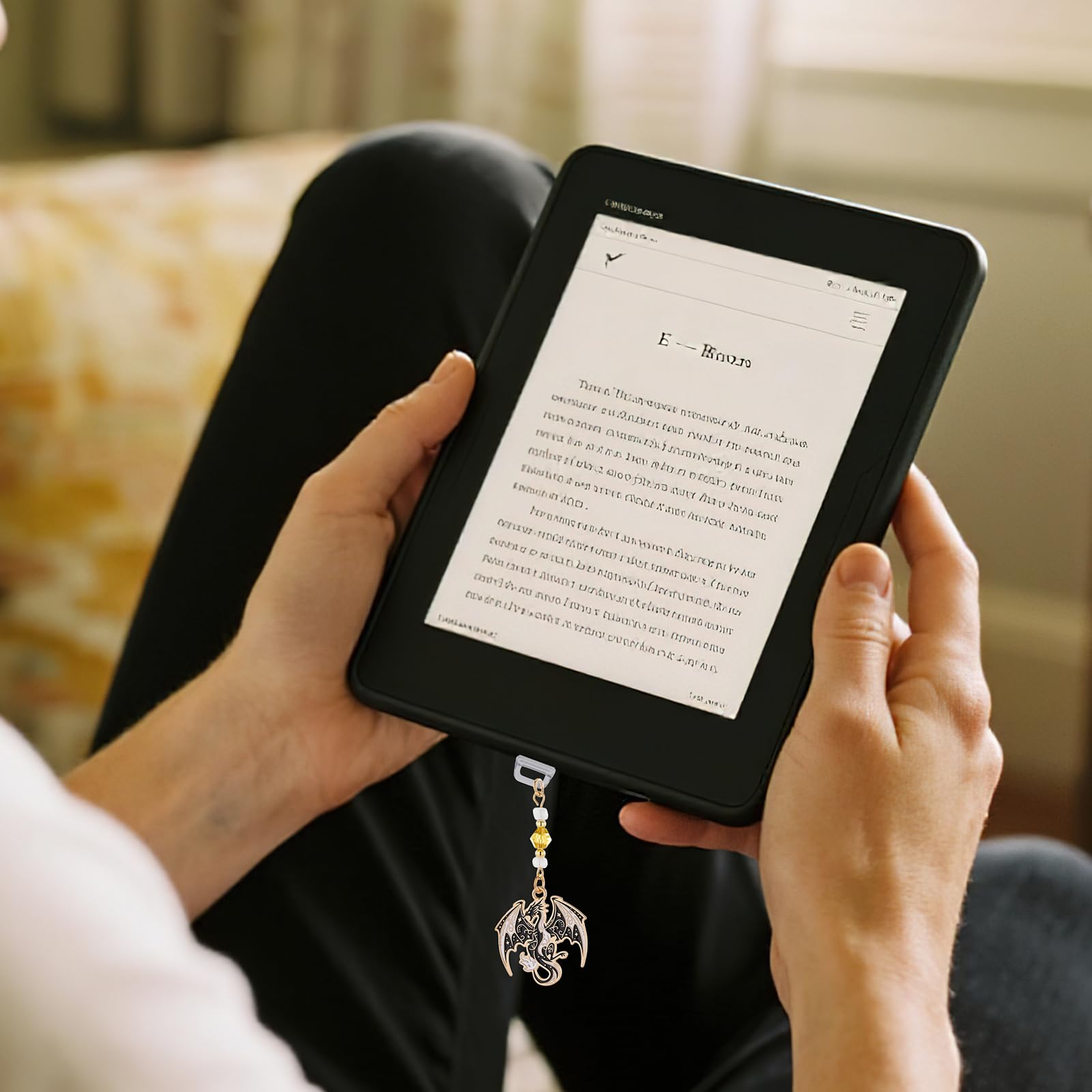 Charm antipolvere tipo C per Kindle, 6 pezzi, compatibile con Kindle Phone, accessori per e-reader