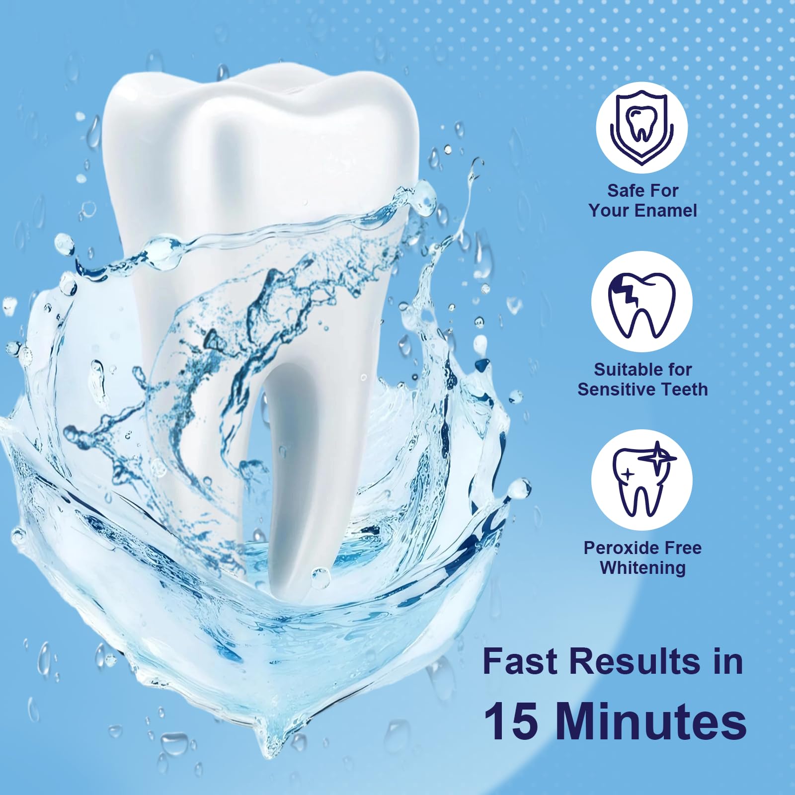 Kit Sbiancante Denti Professionale, Lampada Dentale Whitening, Gel Sbiancamento Denti, Cura dei denti, Rapido sbiancamento dei denti, Efficace Rimozione Delle Macchie
