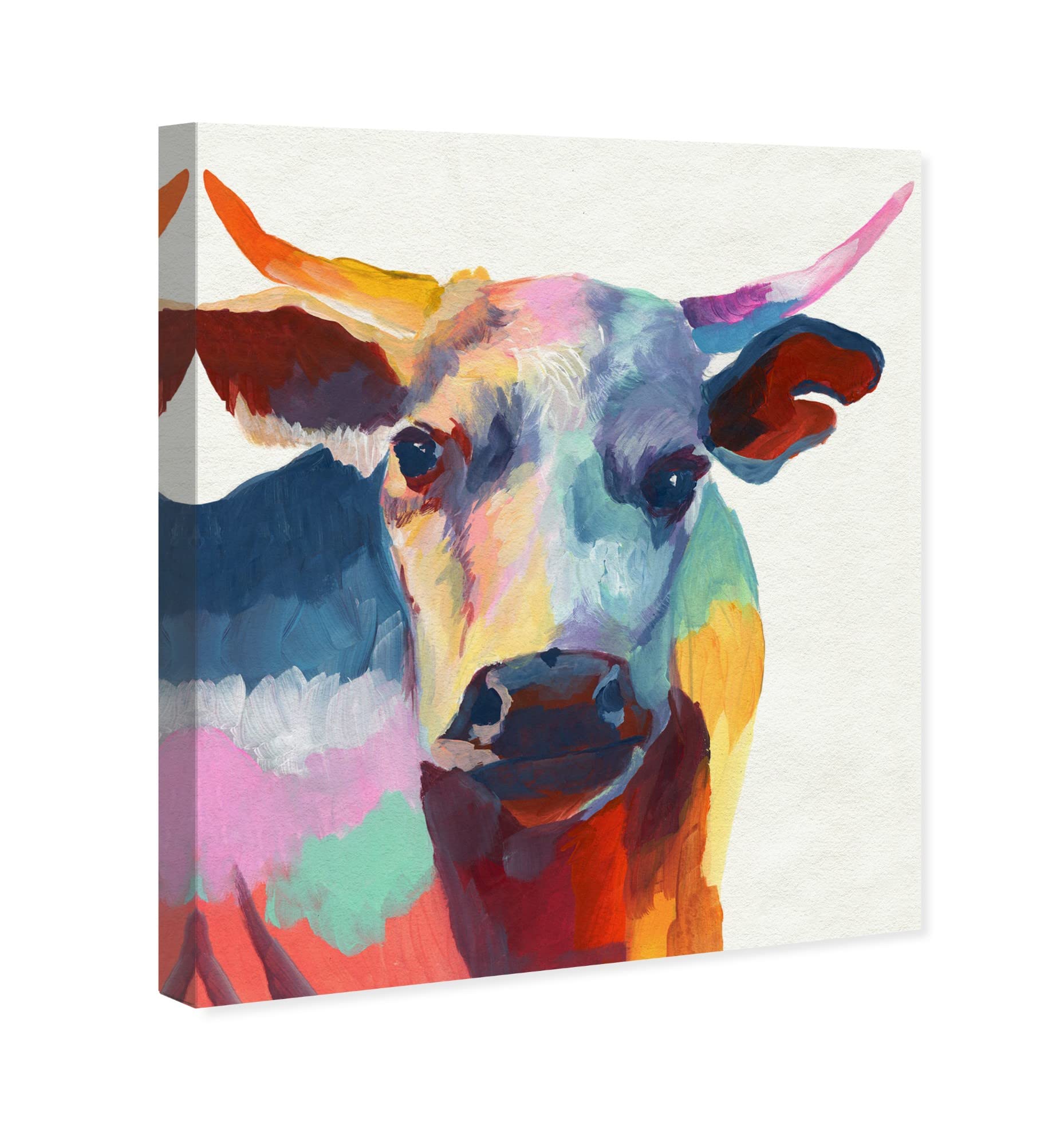 Oliver Gal キャンバスアート Amazon.co.jp: Oliver Gal 「Cow Wow」キャンバスアート 24x20