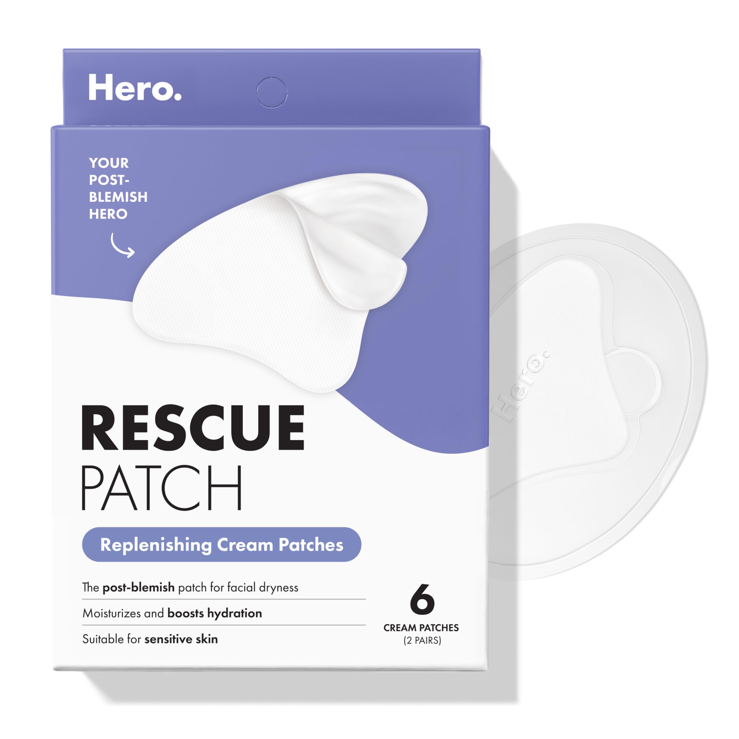 Hero Cosmetics Rescue Patch Moisturizing Post-Blemish Cream Patch