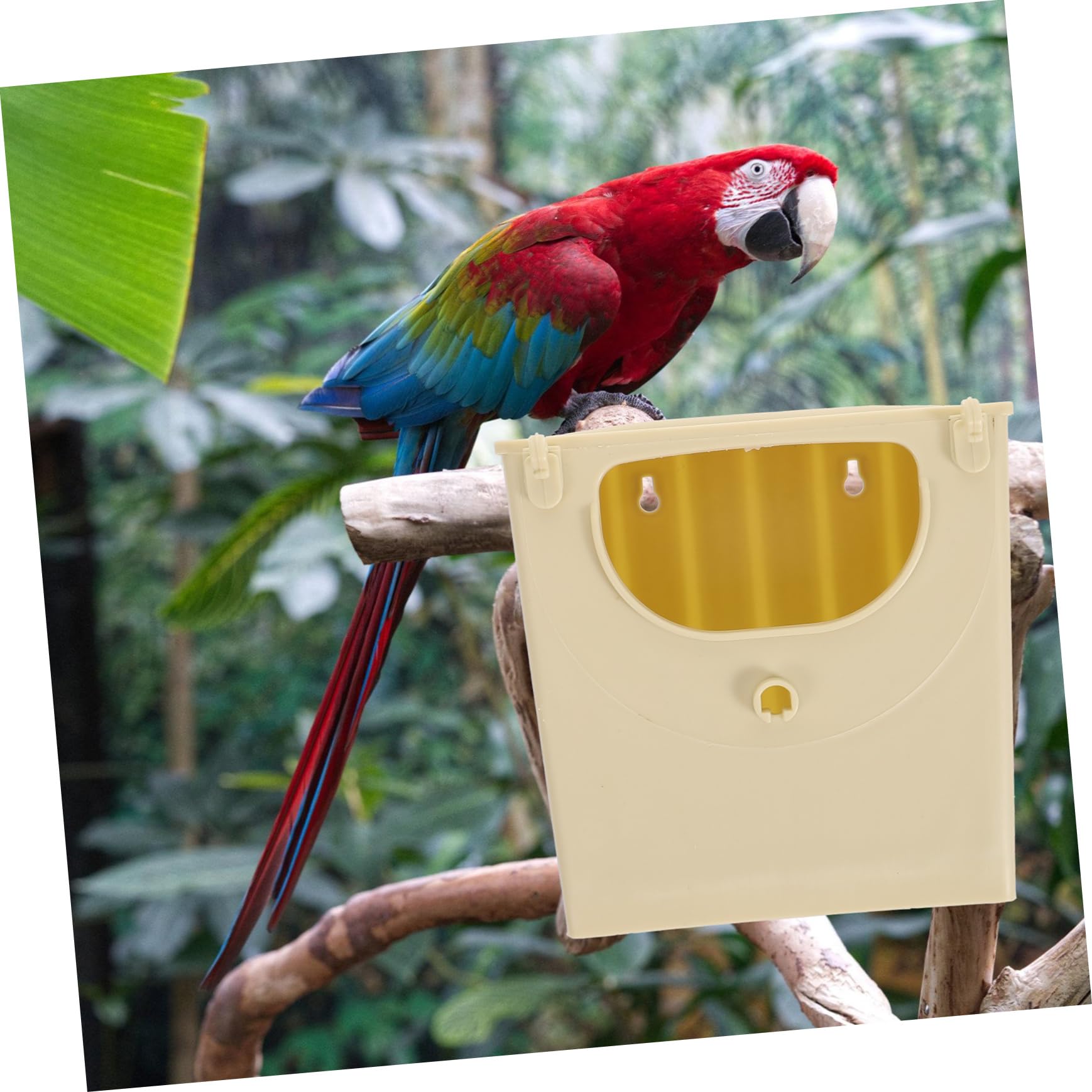 VANZACK Vogelzuchtnest Einfacher Stil Vogelkasten Nistkasten für Ziervögel Warmer Unterschlupf