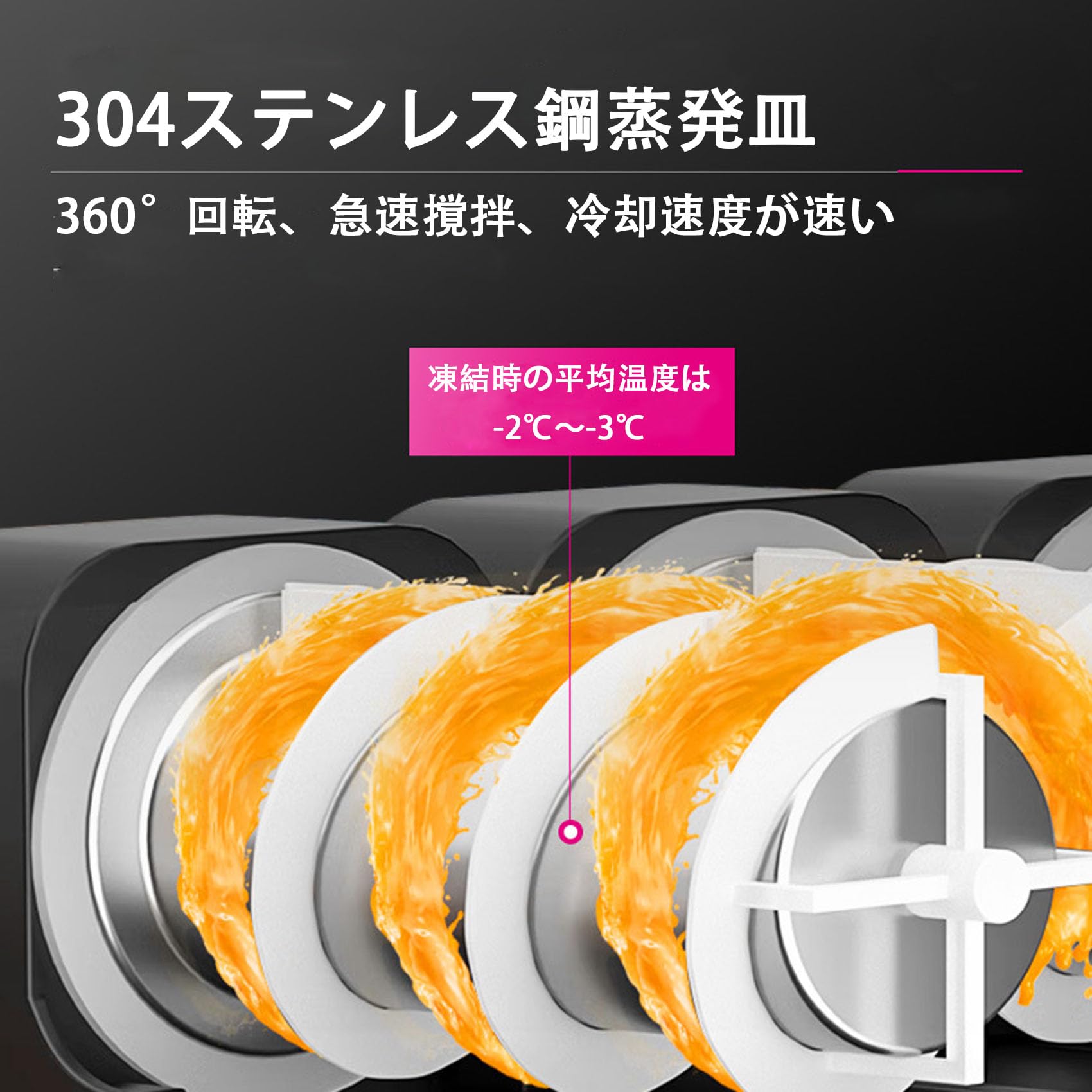 Amazon.co.jp: Vrapnudc スラッシュ冷凍ドリンクメーカー 業務用アイス