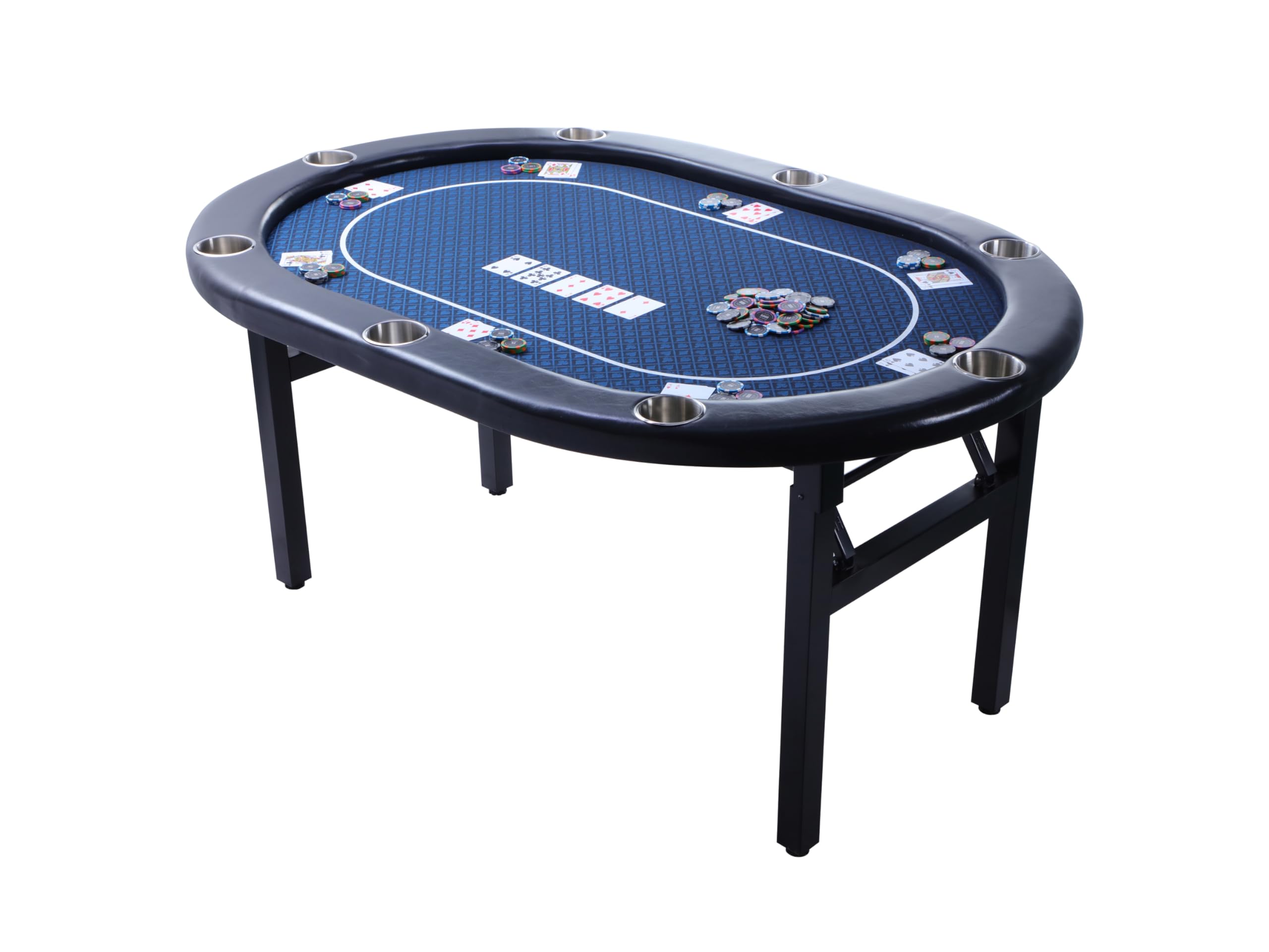 Riverboat Pro P8 Turnier-Pokertisch Speed Cloth 165 x 112cm