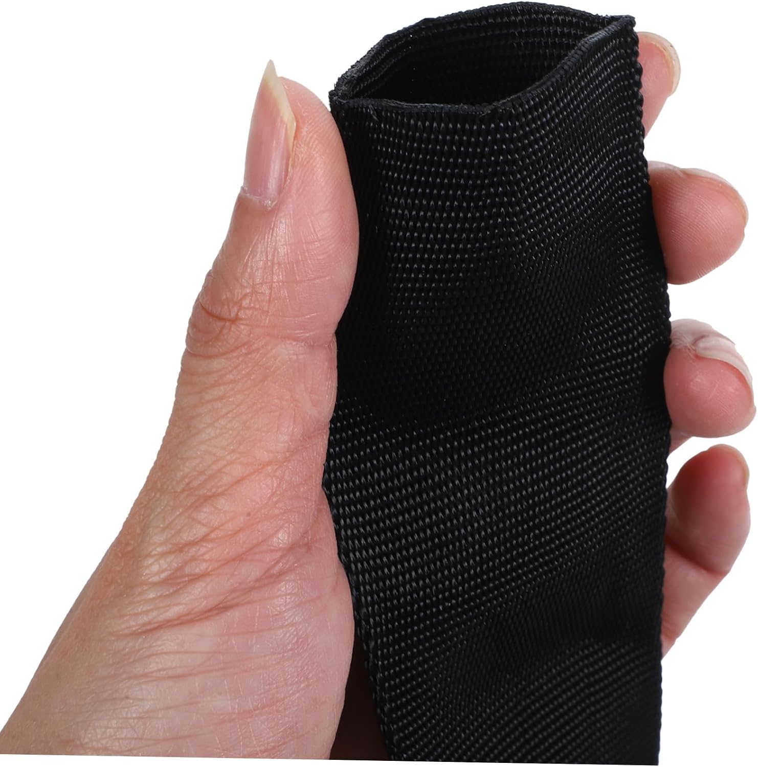 Winch Rope Protector Sleeve Winch Cable Cover for Heavy-Duty Use Wide Versatile Off-Road and Trailer Accessory Reduces Wear and Tear Lightweight Design