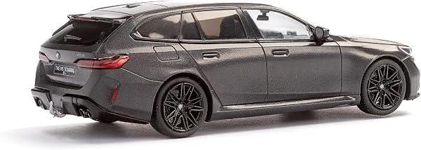 Solido BMW M5 Touring (2024) – Combi Sport Performance Combi Doppio Reno Nero Design Diecast Modellino Auto Grigio, 1:43 - 3