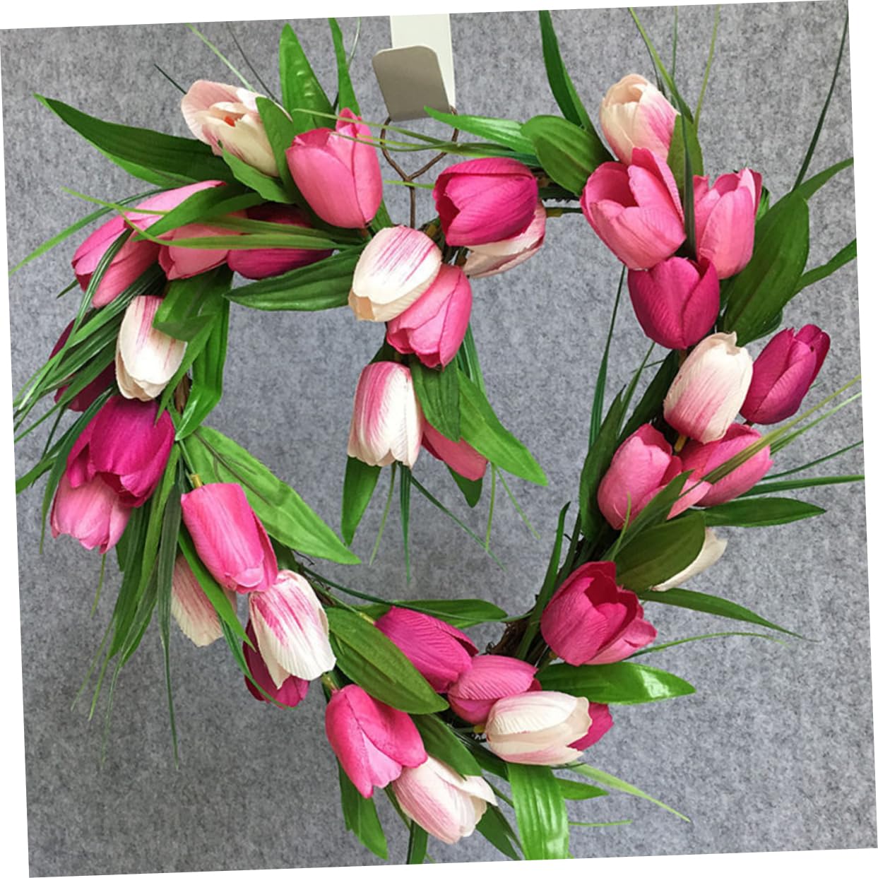 Alipis Guirlande Artificielle Forme de Cœur Décorative pour Mariage et Fête Guirlande Verte Réutilisable Suspension Murale pour Porte et Fenêtre Décoration Intérieure et Extérieure