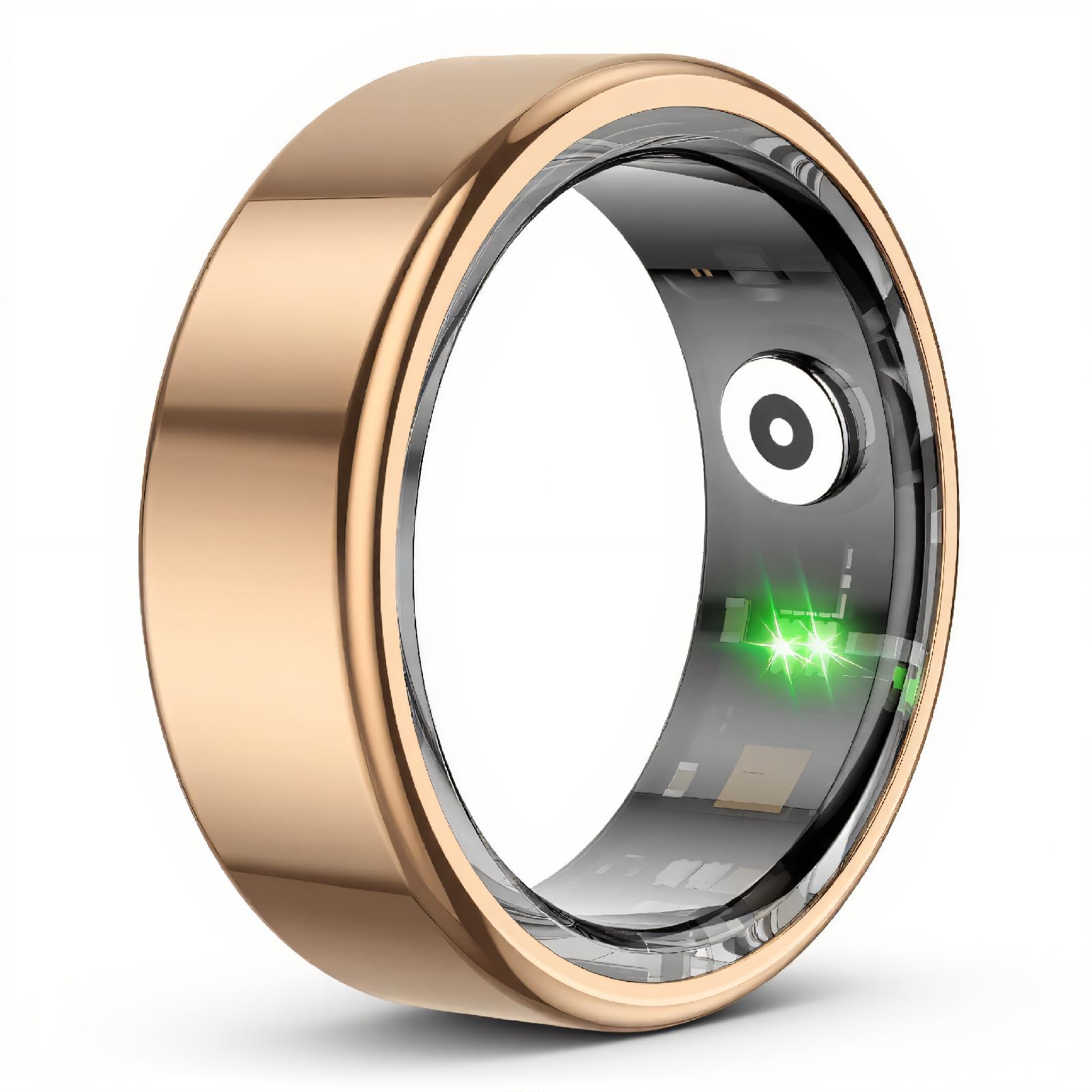 Cuifati Smart Ring Health Tracker, IP68 Waterproof Wearable Fitness Tracker for Women & Men, Sleep Heart Rate Blood Oxygen Pedometer With APP for Daily Use — image 1