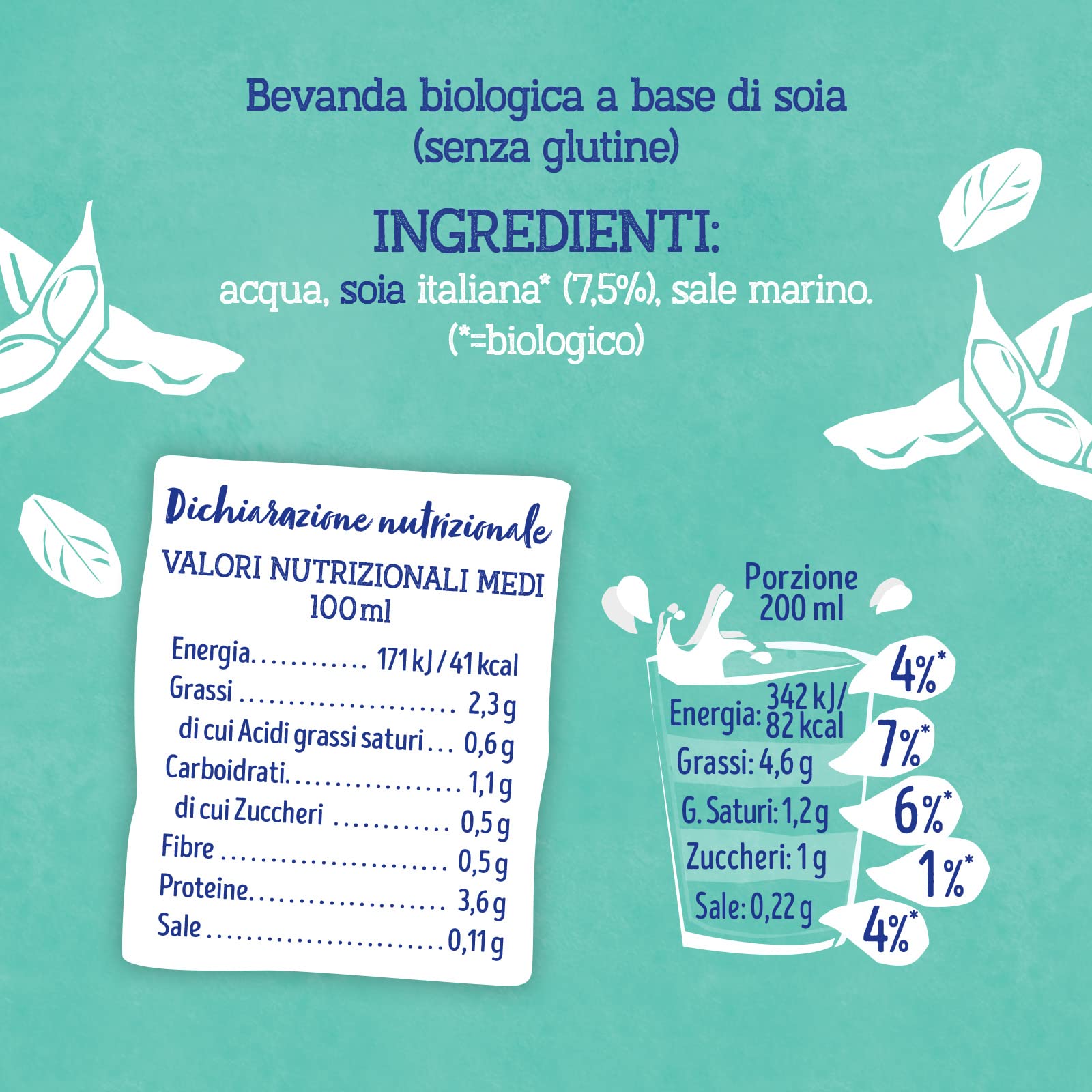 Isola Bio Bebida De Soja Bio 1 Litro 500 g