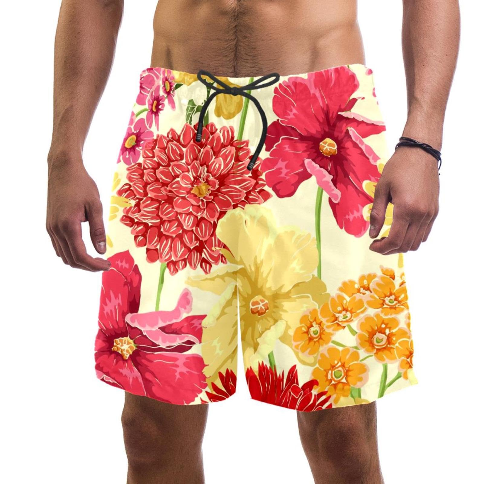 Maillots de Bain pour Hommes VERED - Short de Plage Aquarelle - 6