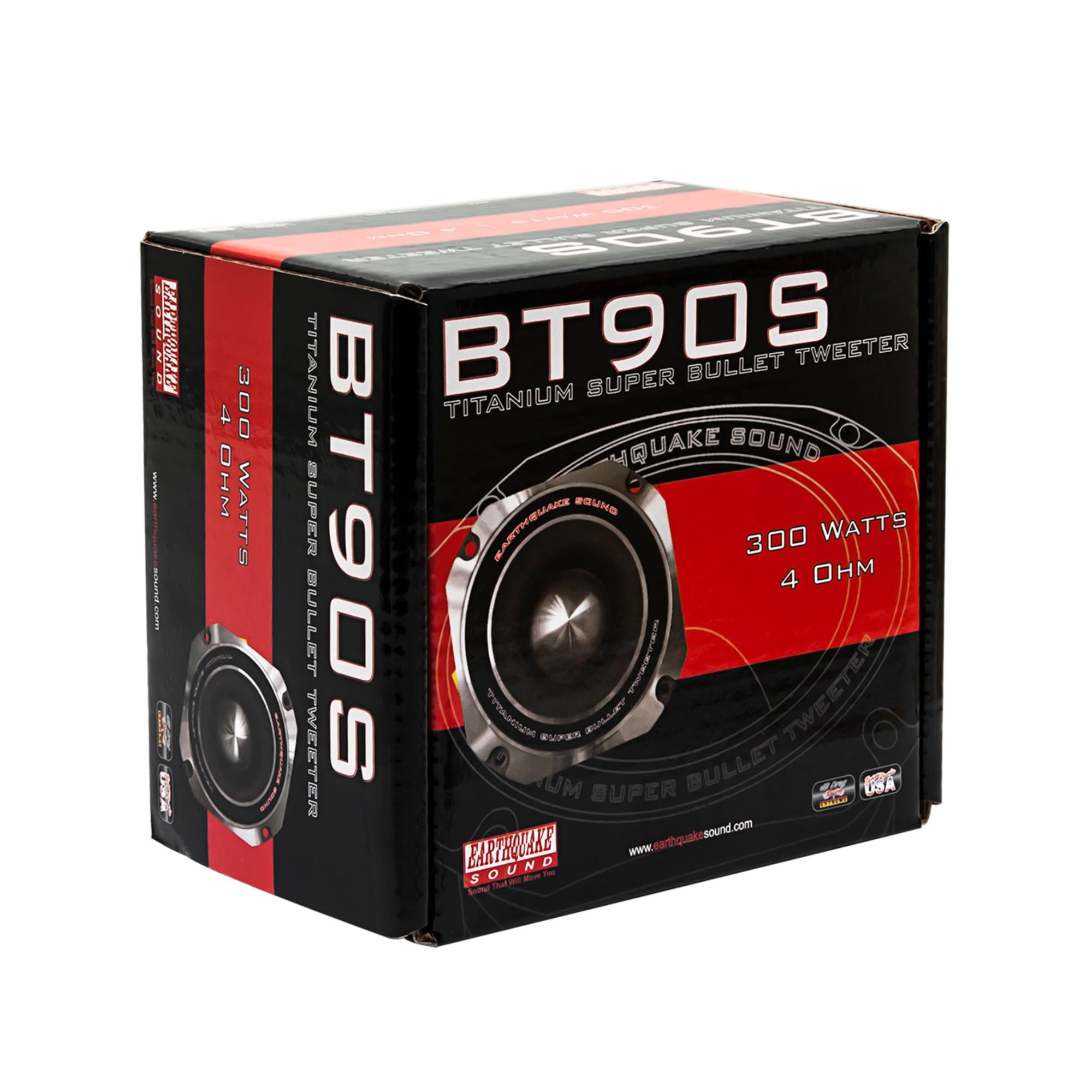 Earthquake SoundBT-90S 300W Heavy Duty Titanium Bullet Tweeter