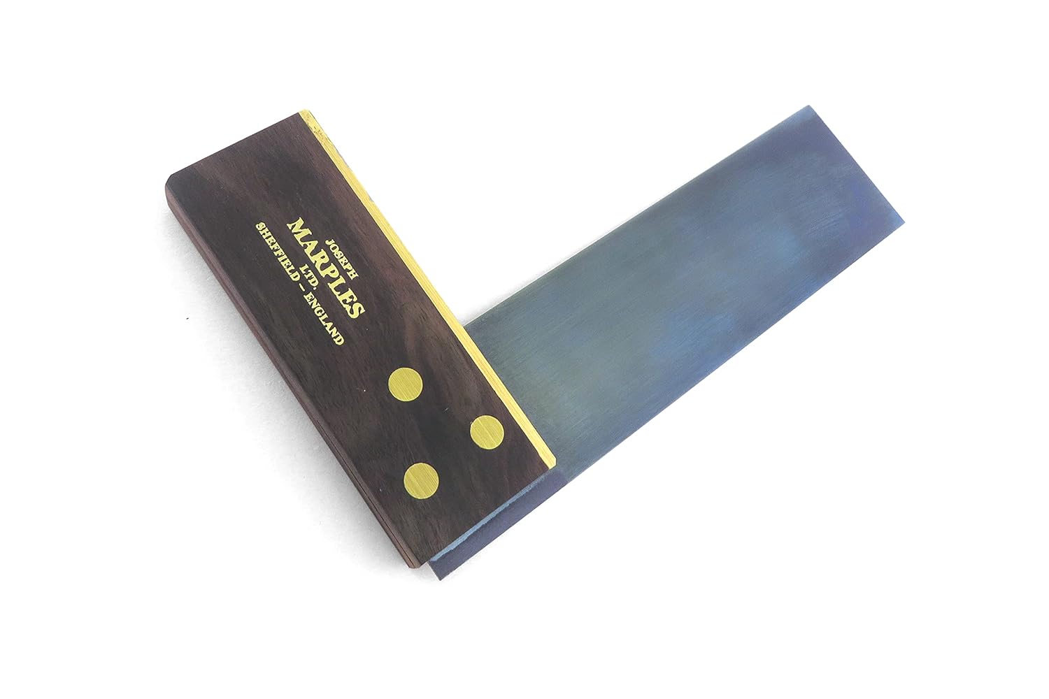 Rosewood Woodworking Try Square Single Brass Faced (6 inch)