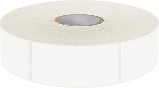 1000 Blank Removable Freezer Labels - Water Oil Resistant 1x2 Inch Stickers for Jars Containers Pantry Organization