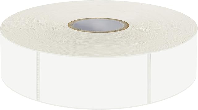 1000 Blank Removable Freezer Labels Water Oil Resistant with Perforation Line for Food Containers Jars Pantry Organization (Each Measures 1 x 2)