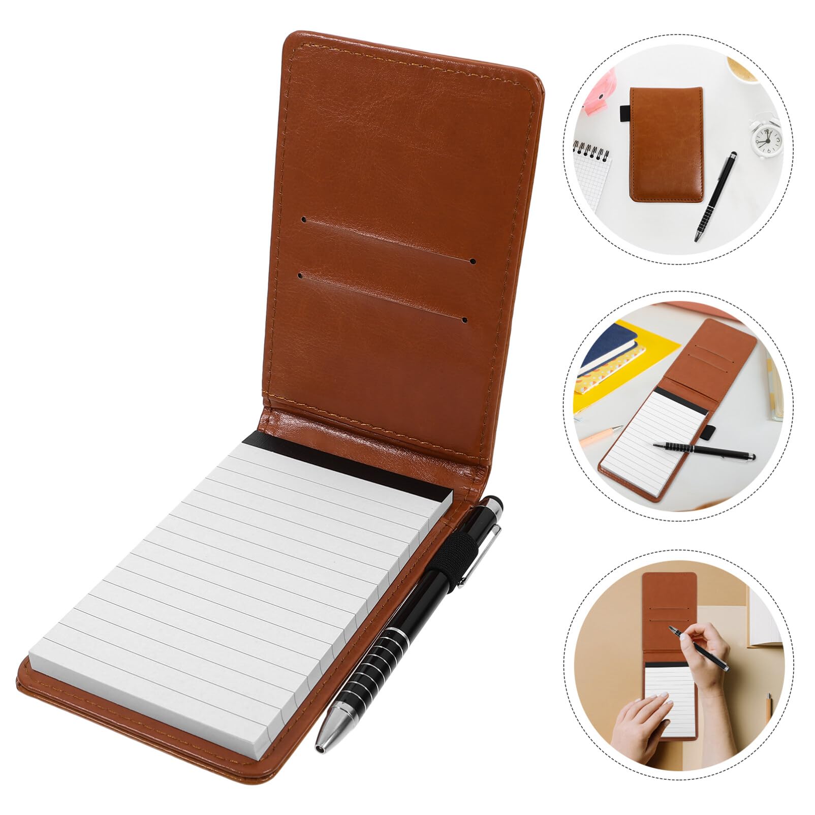 SEWACC Carnet Ligné de Poche Bloc-notes pour Journal Intime Notes Inspirations Mémos Réunions Léger et Portable