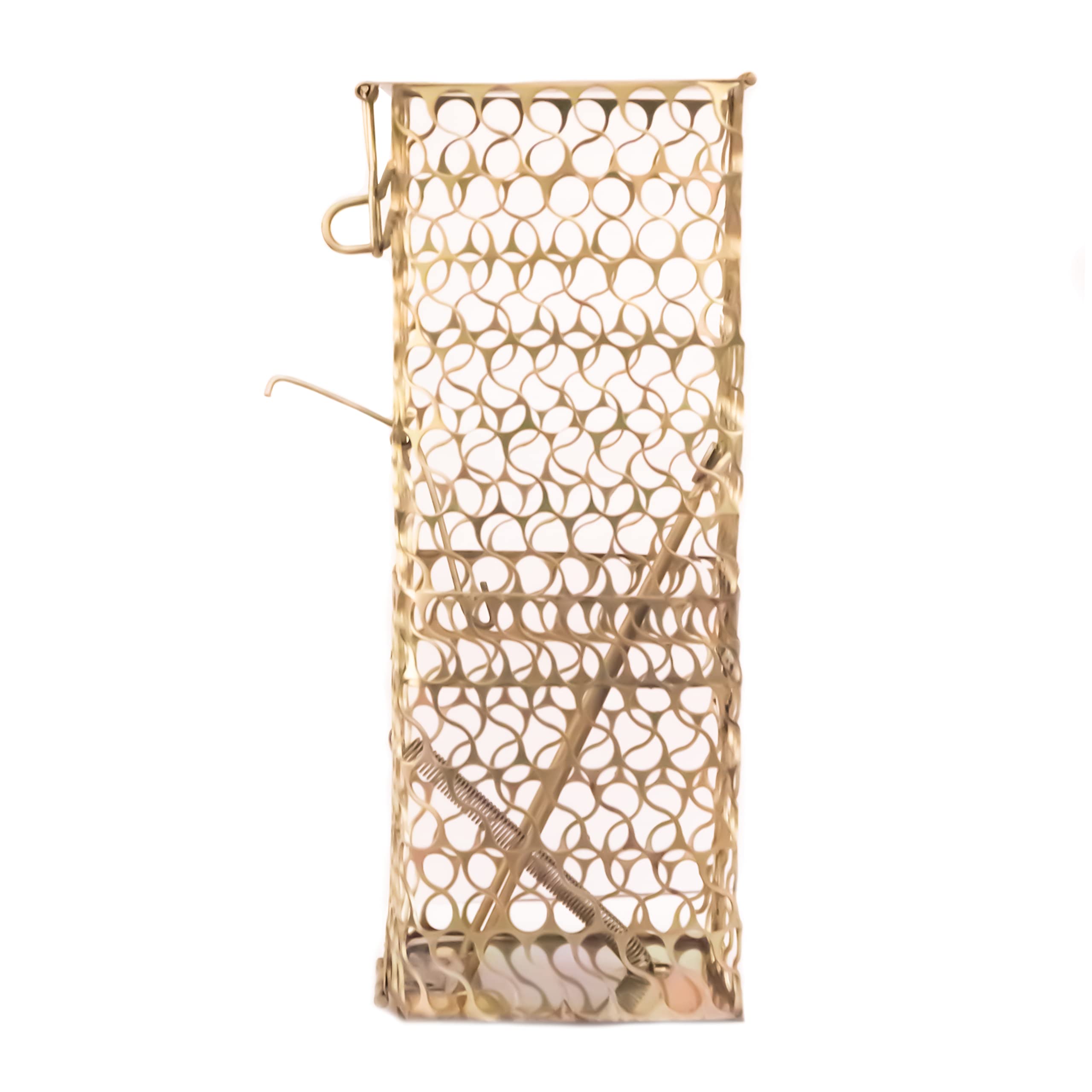 See full amazon price history chart for MAPPERZ Rat, Mouse, Rodent Trap, Catcher Cage, Rustic Non-Toxic Iron Gold Color Net Design Heavy Quality Ultimate Solution to All Rat Problems, Medium Size Cage with Big Hole(20 x 8 x 8 cm),Pack of 1 MAPPERZ Rat, Mouse, Rodent Trap, Catcher Cage, Rustic Non-Toxic Iron Gold Color Net Design Heavy Quality Ultimate Solution to All Rat Problems, Medium Size Cage with Big Hole(20 x 8 x 8 cm),Pack of 1 (B0BSFGPTYQ) Amazon Price History, Amazon Price Tracker