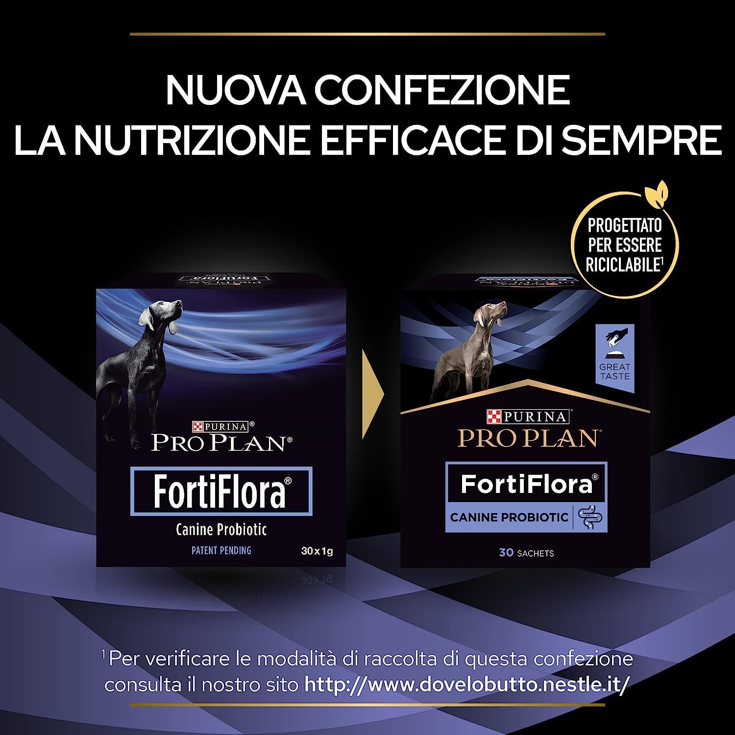 PURINA PRO PLAN FORTIFLORA Canine Probiotici Cane