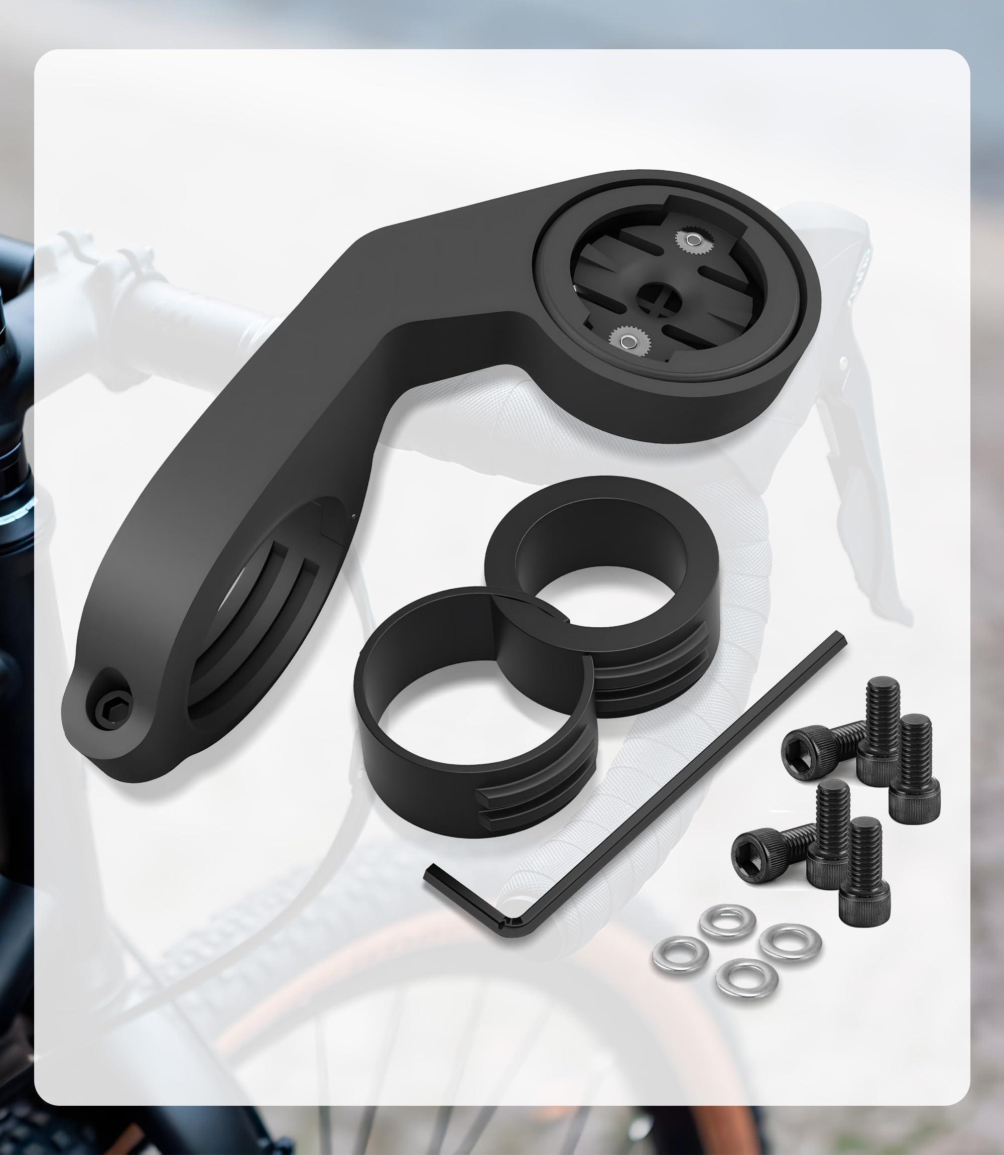 garmin edge mountainbike halterung Ermorgen Fahrrad Kompatibel mit GPS Fahrradcomputer Ranking The Gears Of kat-stein-steinchen Size:XL(24.0–24.4 in / 61–62 cm) The Garmin Edge Support