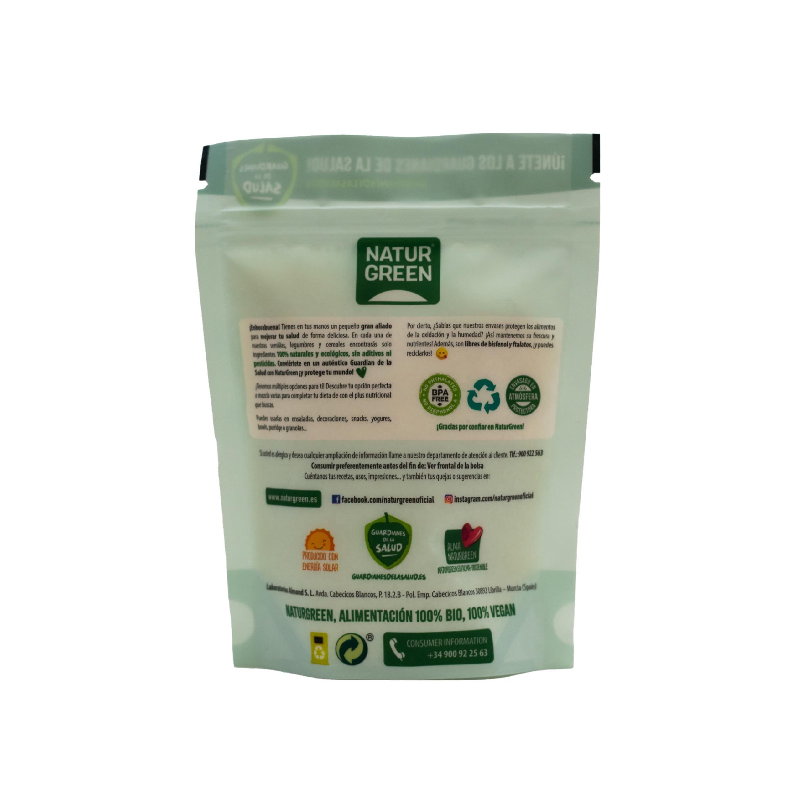 NaturGreen Caramelos de Jengibre 125 g