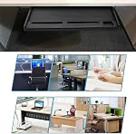 Keyboard Tray Under Desk Slide, Portable ABS Ergonomic Sliding Keyboard Under Desk Pull Out Tray for Office and Home