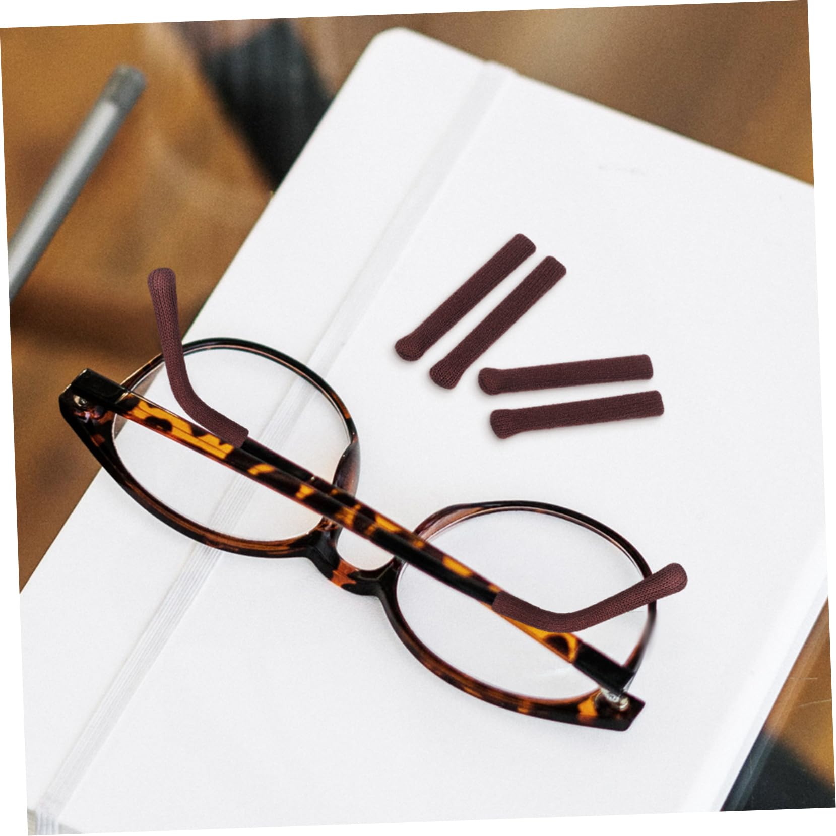ULTECHNOVO 12 Paires Porte-lunettes Crochets D'oreille Pour Lunettes Accessoires De Coussinets D'oreille Pour Lunettes Poignée D'oreille Pour Lunettes Poignées D'oreille De Lunettes Spandex