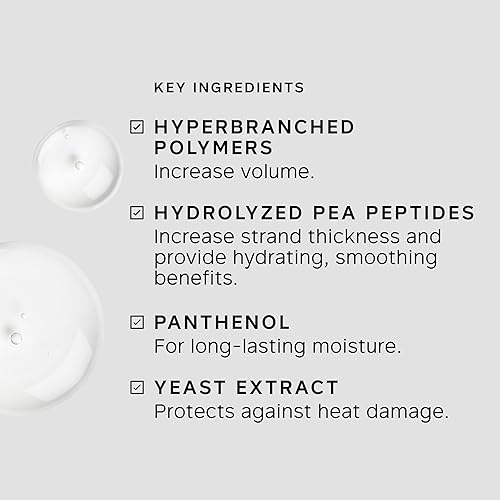 Miniatura 4 de PHILIP KINGSLEY  Spray de proteína espesante de densidad  Tratamiento de spray voluminizador para pérdida de cabello y cabello fino, frágil y dañado