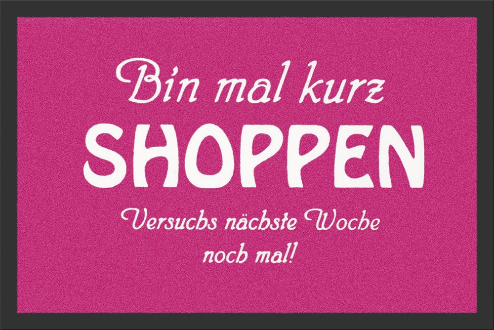 Fußmatte "Shoppen"