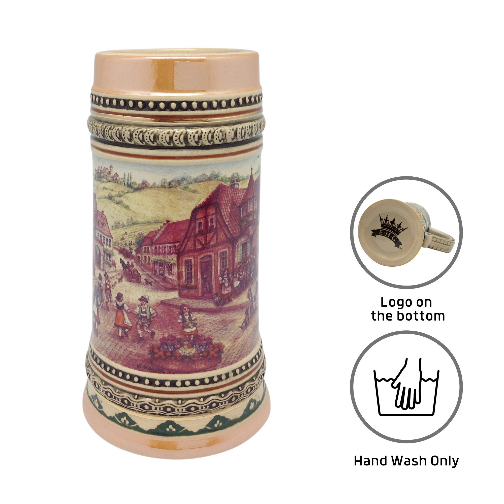 Essence of Europe Gifts Ceramic Oktoberfest Party 4.5