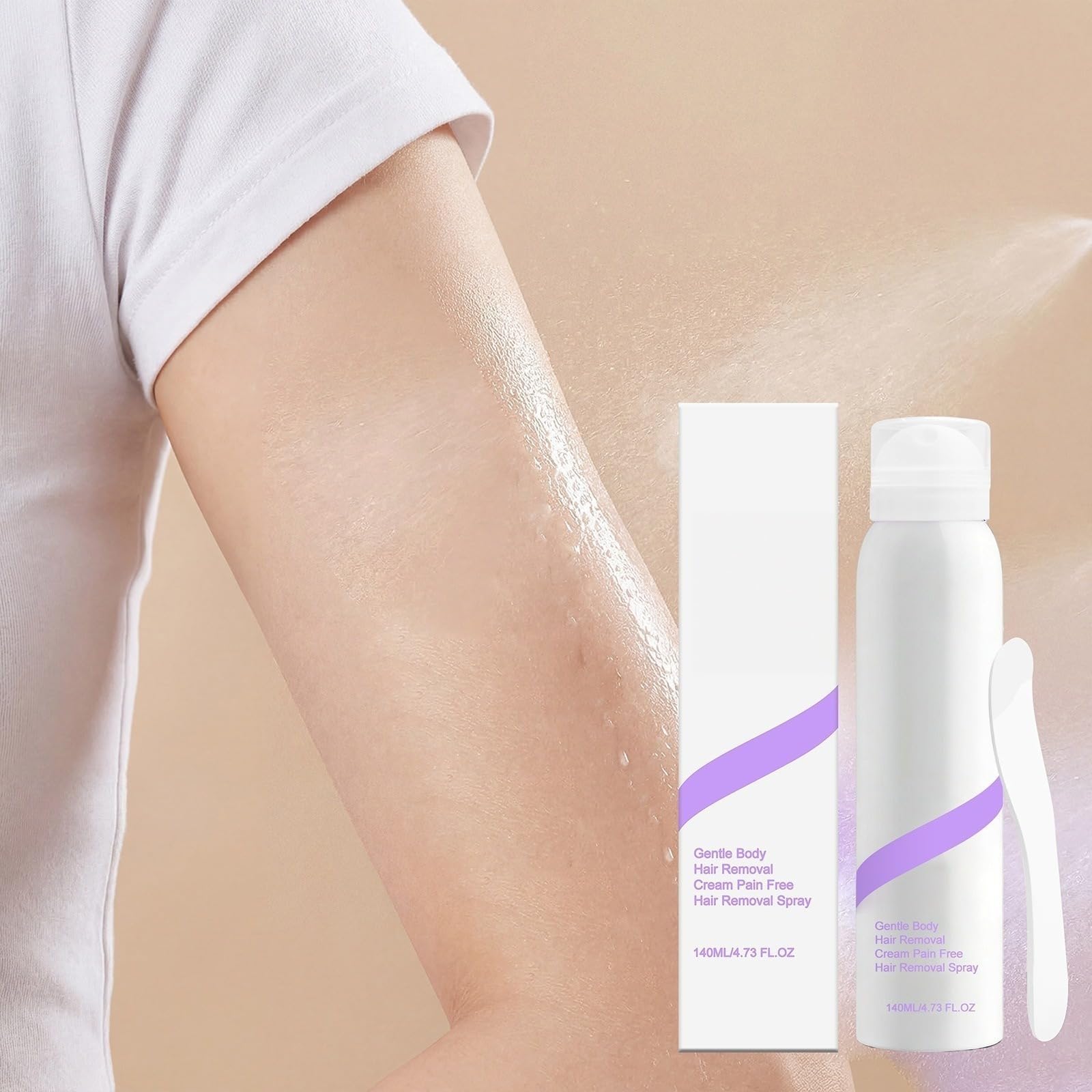 depilazione delicata ad azione rapida con aloe vera e acido ialuronico. | crema depilatoria delicata per il corpo, crema depilatoria, zona intima, senza irritazione, depilazione rapida ed efficace.