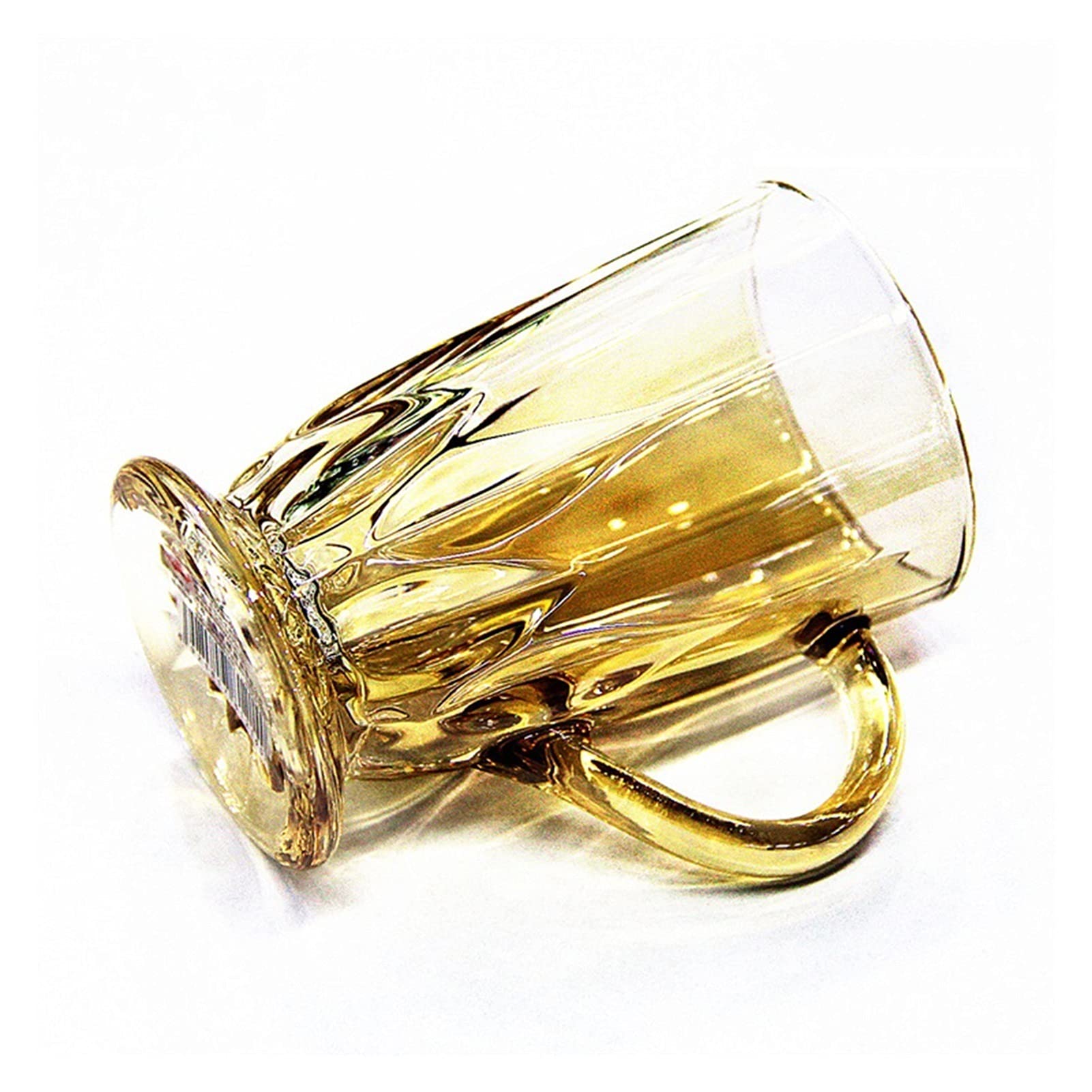 vasos de cerveza， Vaso de pinta personalizado, jarras de cerveza de vidrio con asa, juego de 2 vasos de cerveza de entretenimiento divertidos de base pesada