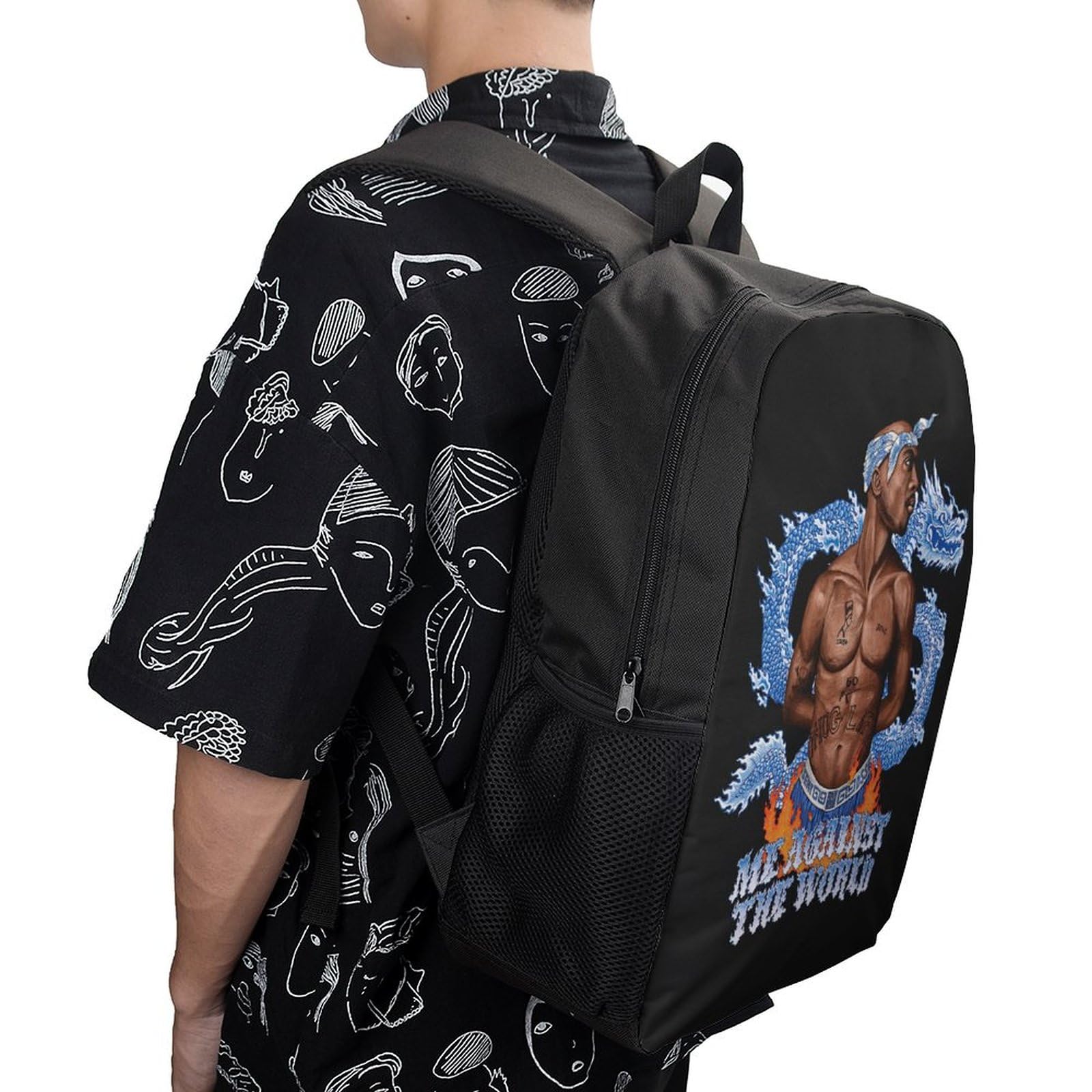 Amazon.co.jp: 2PAC Tupac Backpack, School Bag, Sports Bag