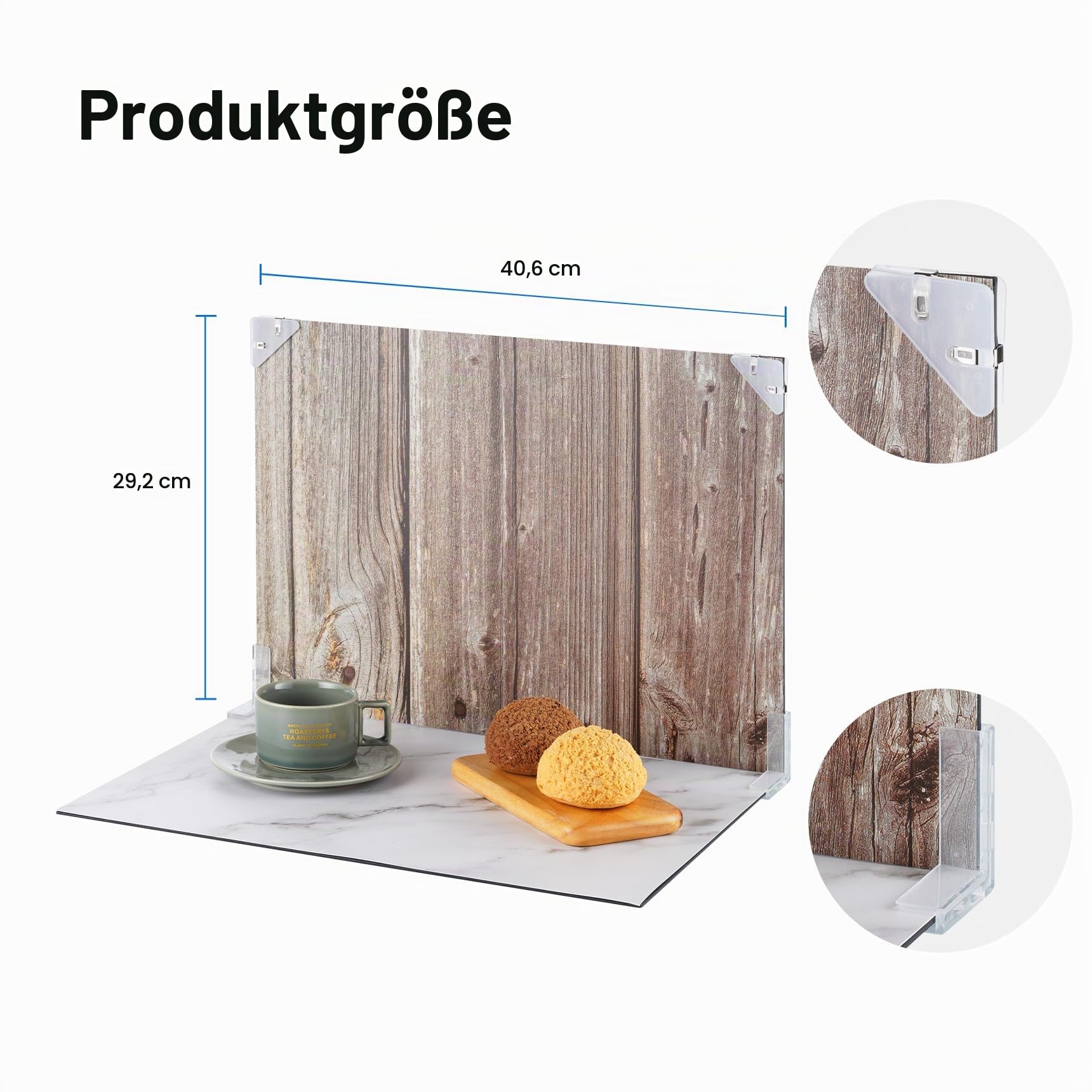 Fotohintergrund Set 30 x 40 cm für Kleine Produktfotografie