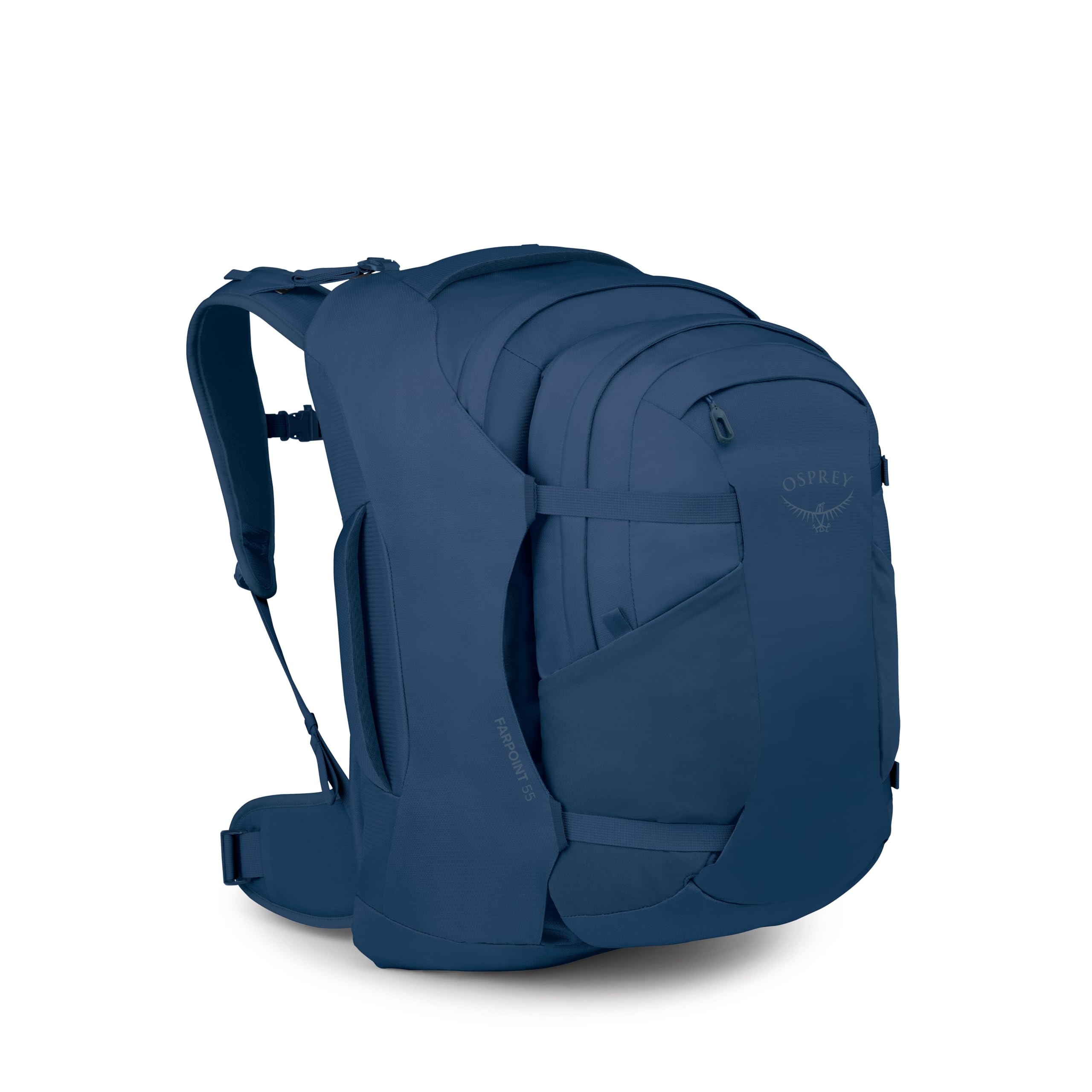 Osprey Antique Blue Farpoint 55 Travel Pack Backpack Small