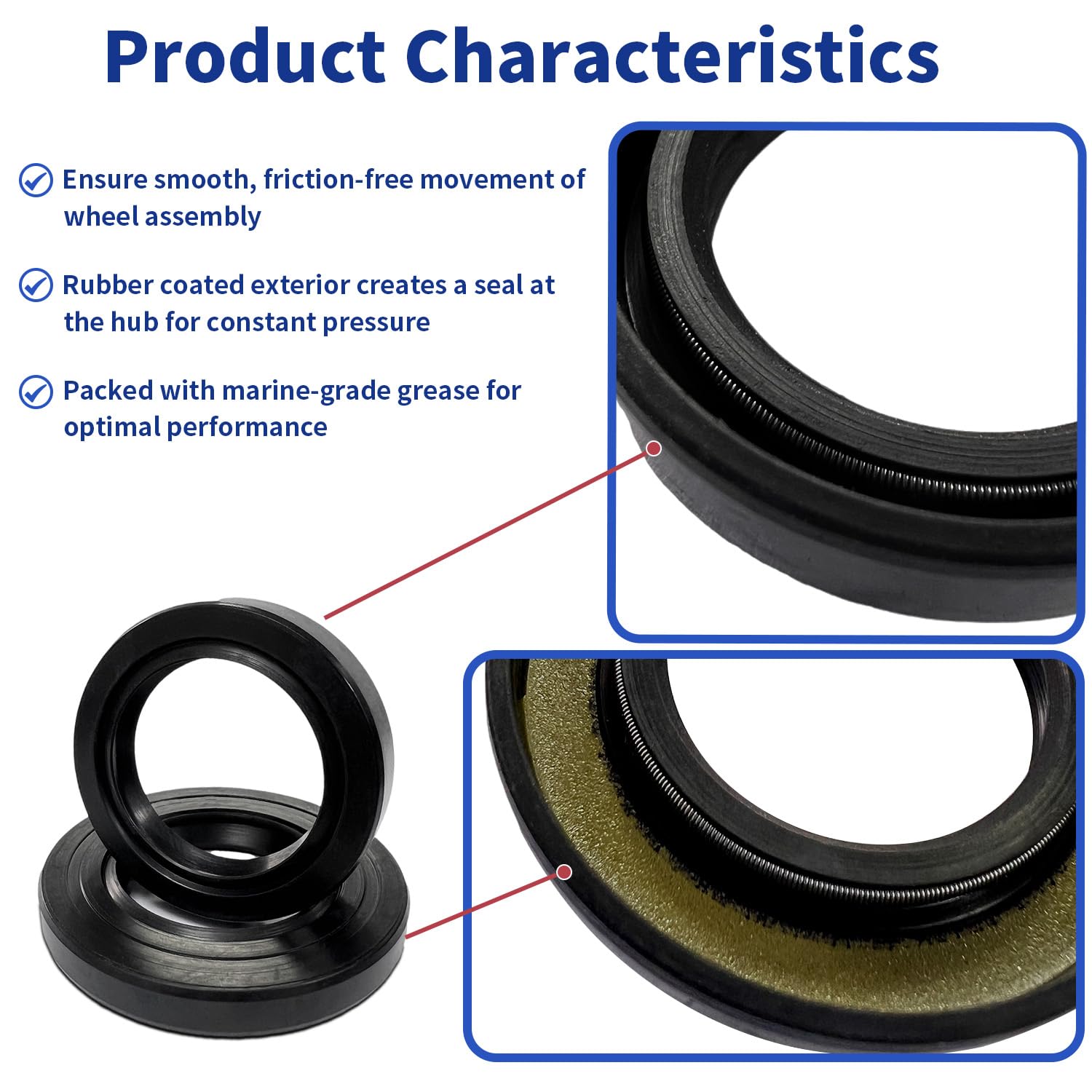 Find PIVOT WORKS FRONT WHEEL BEARING KIT YAMAHA WARRIOR 350 In Canton - Foto 2