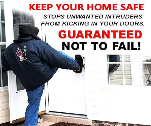 Miniatura 6 de Cerradura de refuerzo de puerta de seguridad para niños con 4 tornillos para puerta batiente hacia adentro. Añade mayor seguridad a tu hogar. Evita