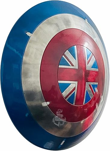Miniatura 5 de Capitán Carter Escudo - réplica de metal Prop - Pantalla exacta Marvel Qué si 22 pulgadas tamaño real