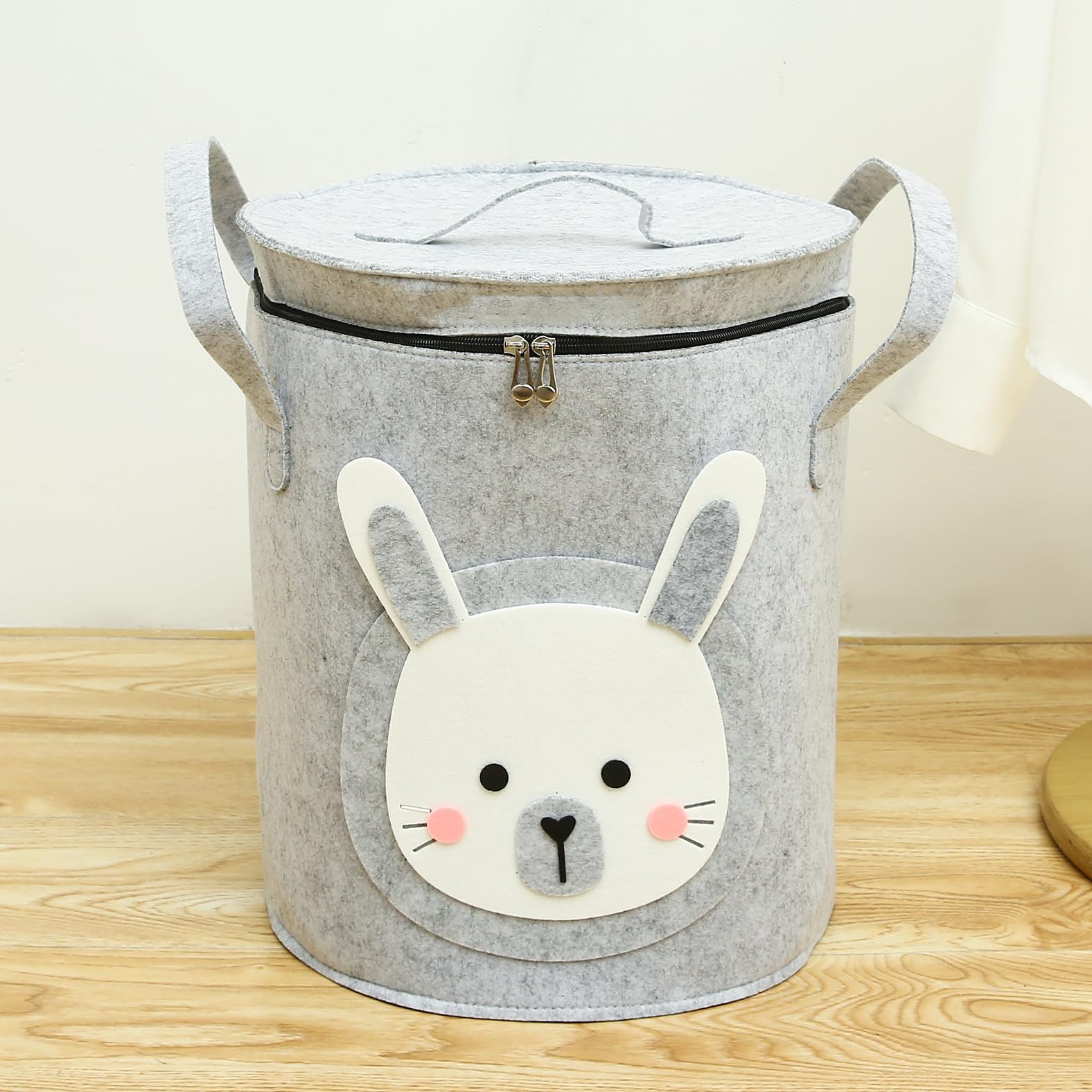 Ryme Cartoon Baby Toy Storage Bucket Felt Storage Bag Washable Laundry Bags Basket Storage Basket With Lids (B0DCSWDK57) Amazon Price History, Amazon Price Tracker