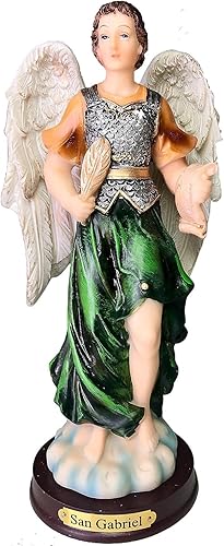 San Gabriel - Figura religiosa de 8 pulgadas de San Gabriel