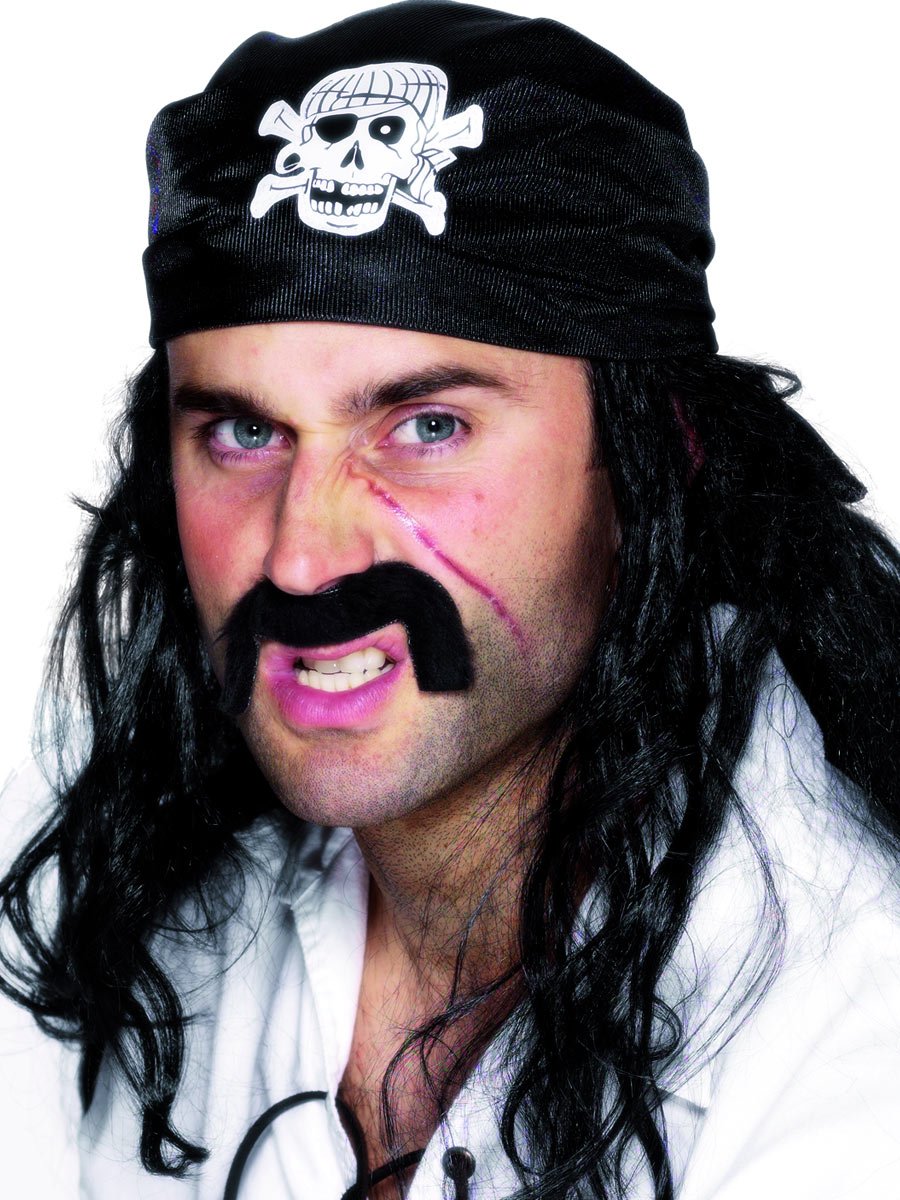 Smiffys Pirates Bandana Black