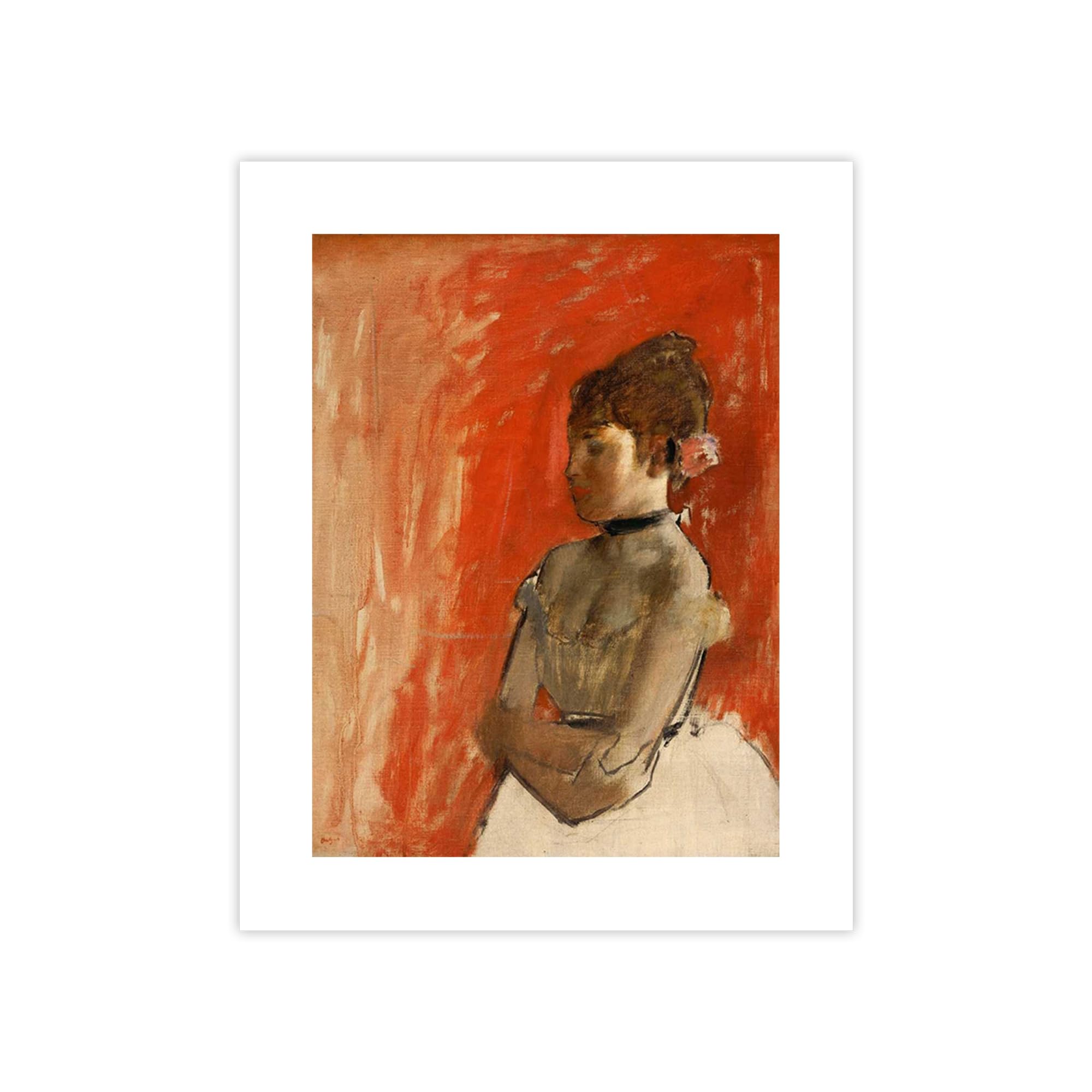 Poster Edgar Degas Ballet Dancer idée cadeau originale pour passionnés de danse 100x75
