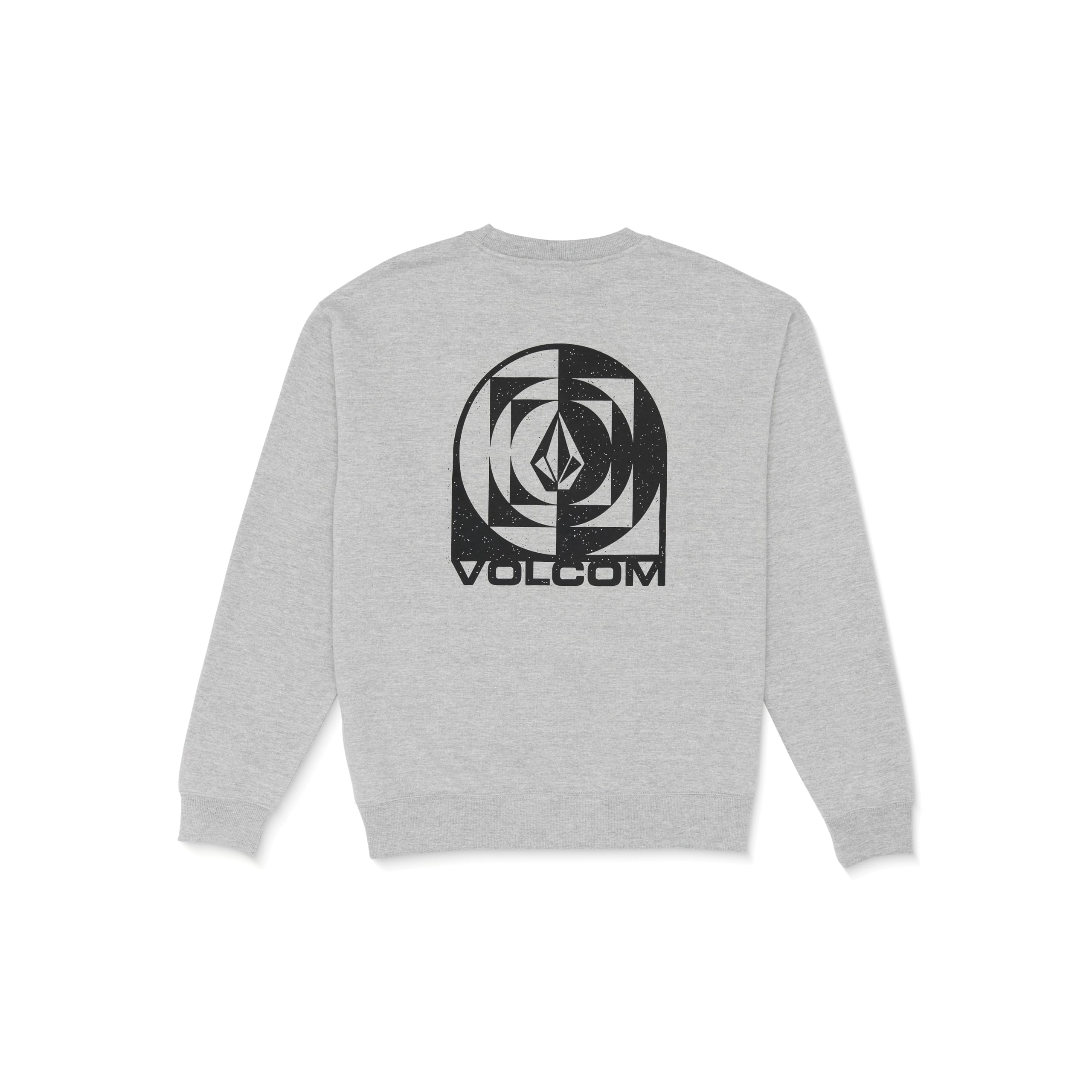 Volcom Logo Fleece Crewneck Sweatshirt – Soft Pullover, Midweight Cotton Blend, Classic Fit Maglia di Tuta Uomo